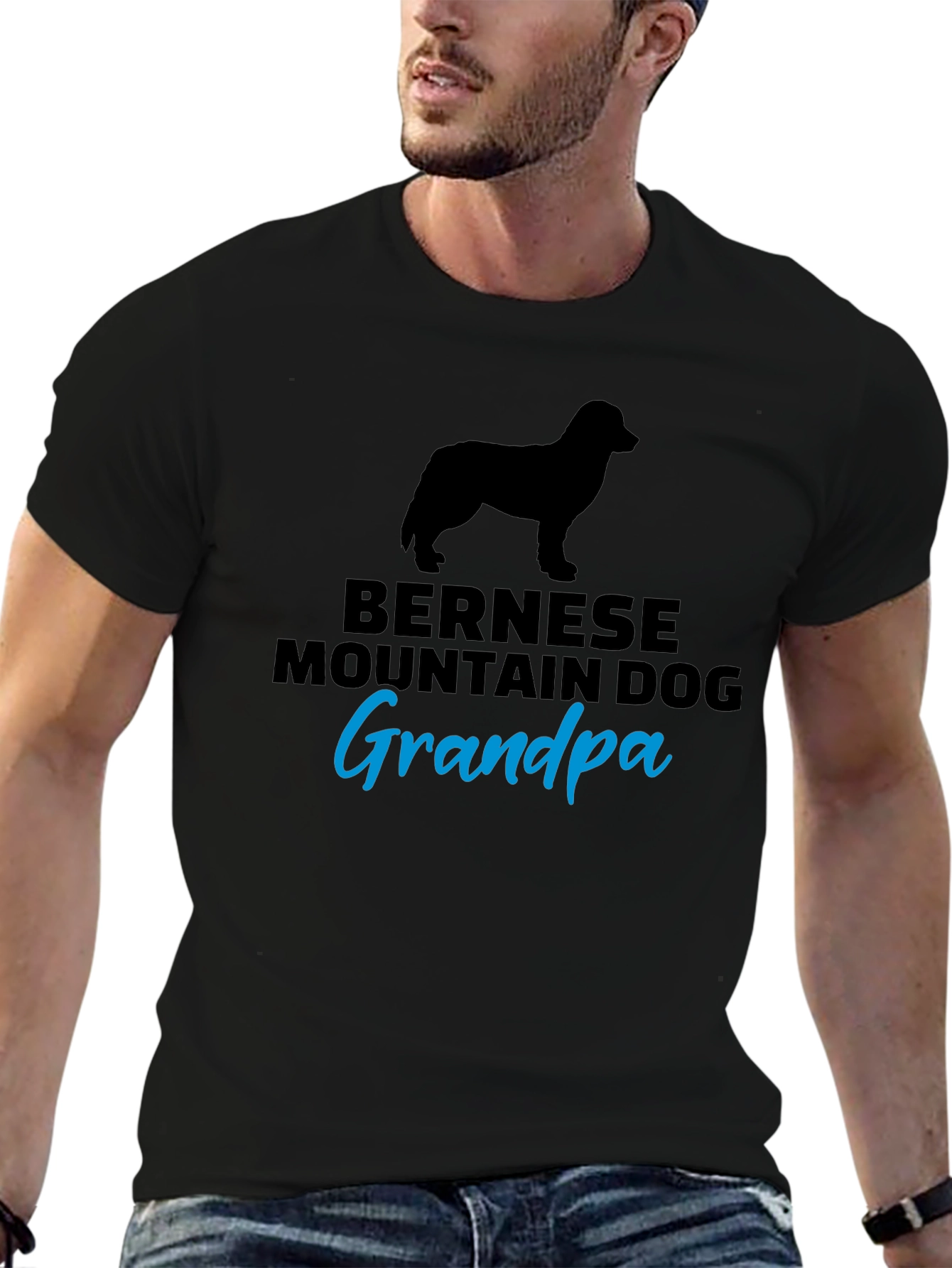 Bernese Mountain Dog Grandpa T-Shirt