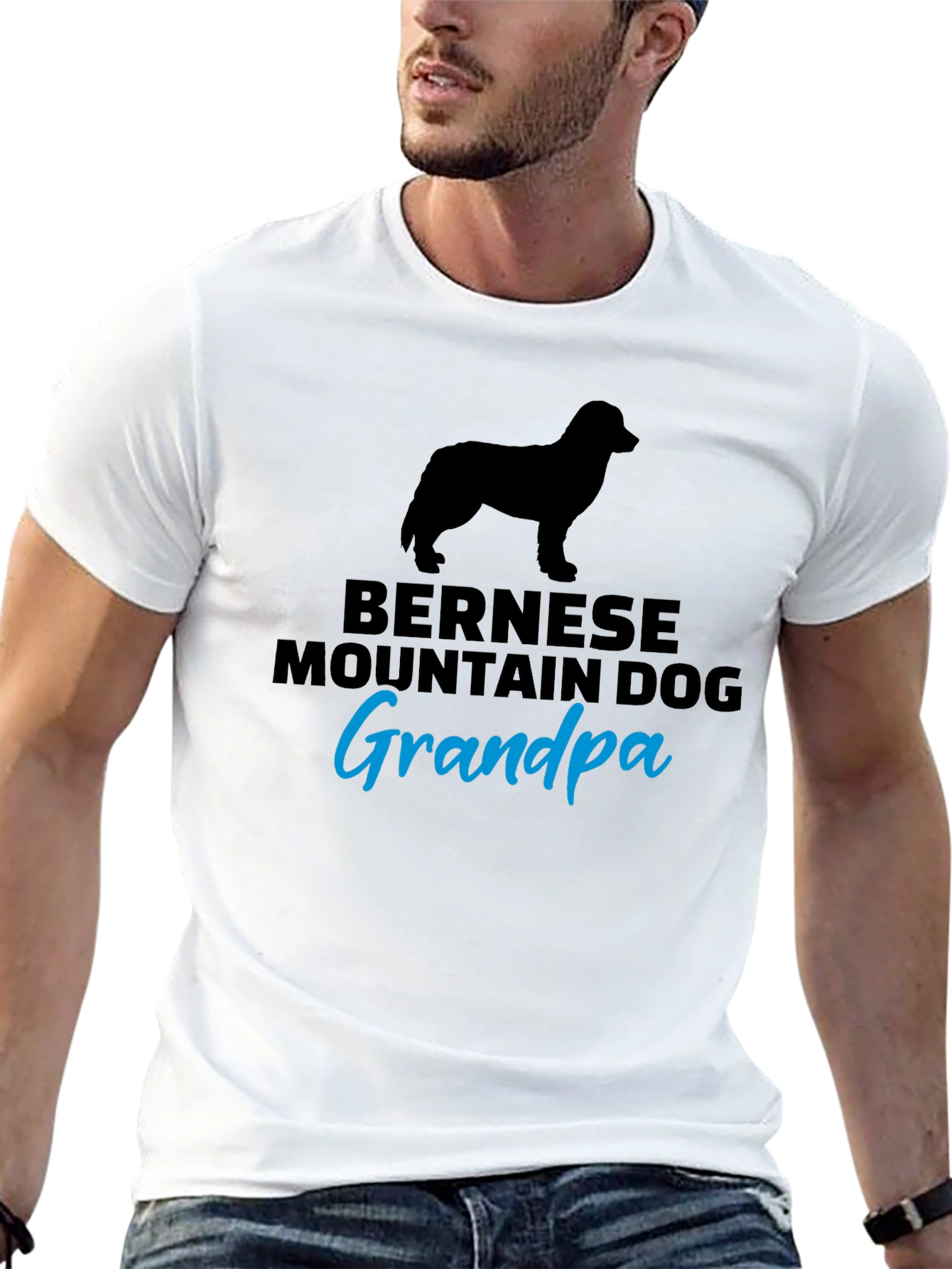 Bernese Mountain Dog Grandpa T-Shirt