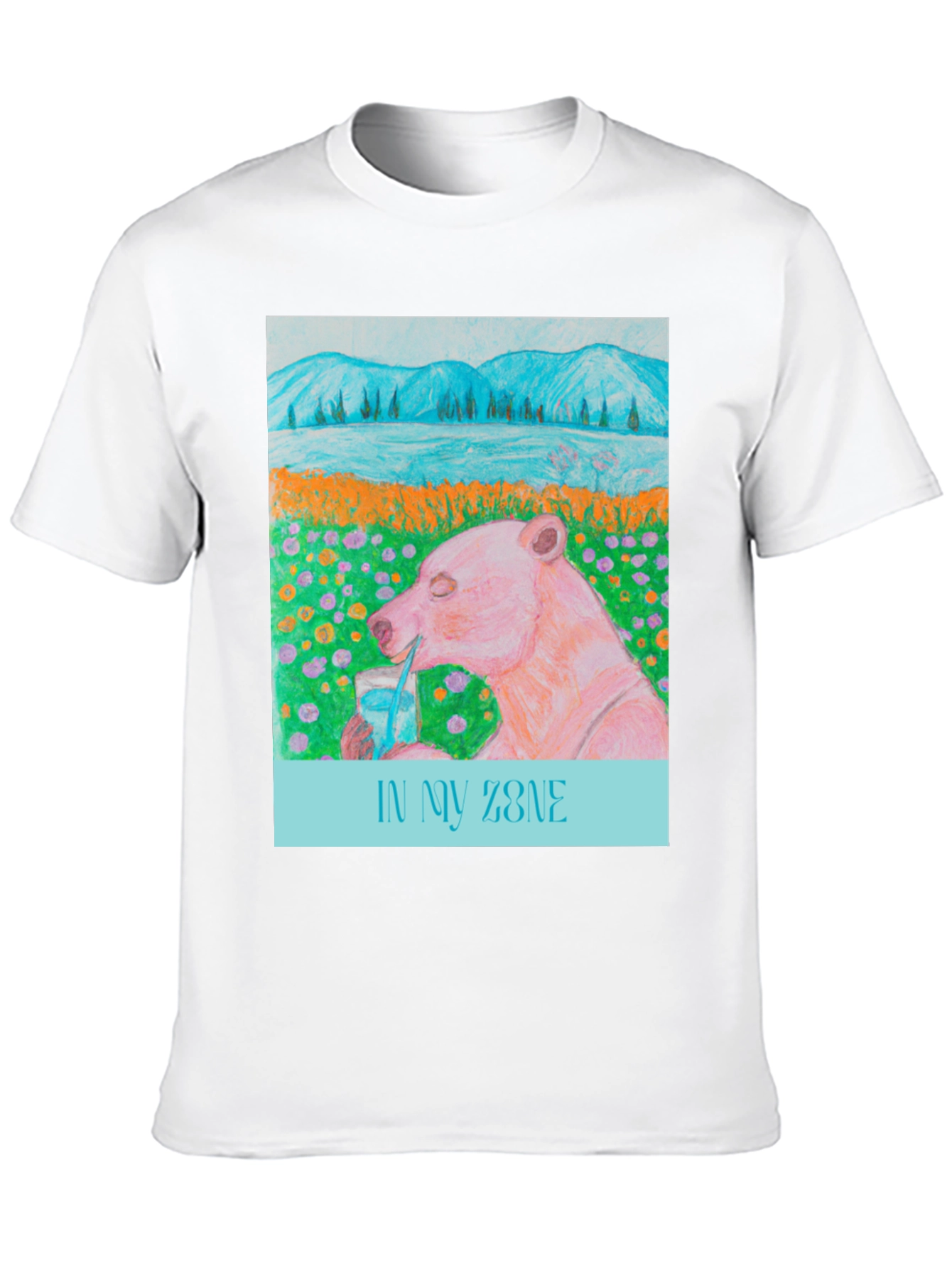 In My Zone Bear T-Shirt - Relaxed Graphic Tee