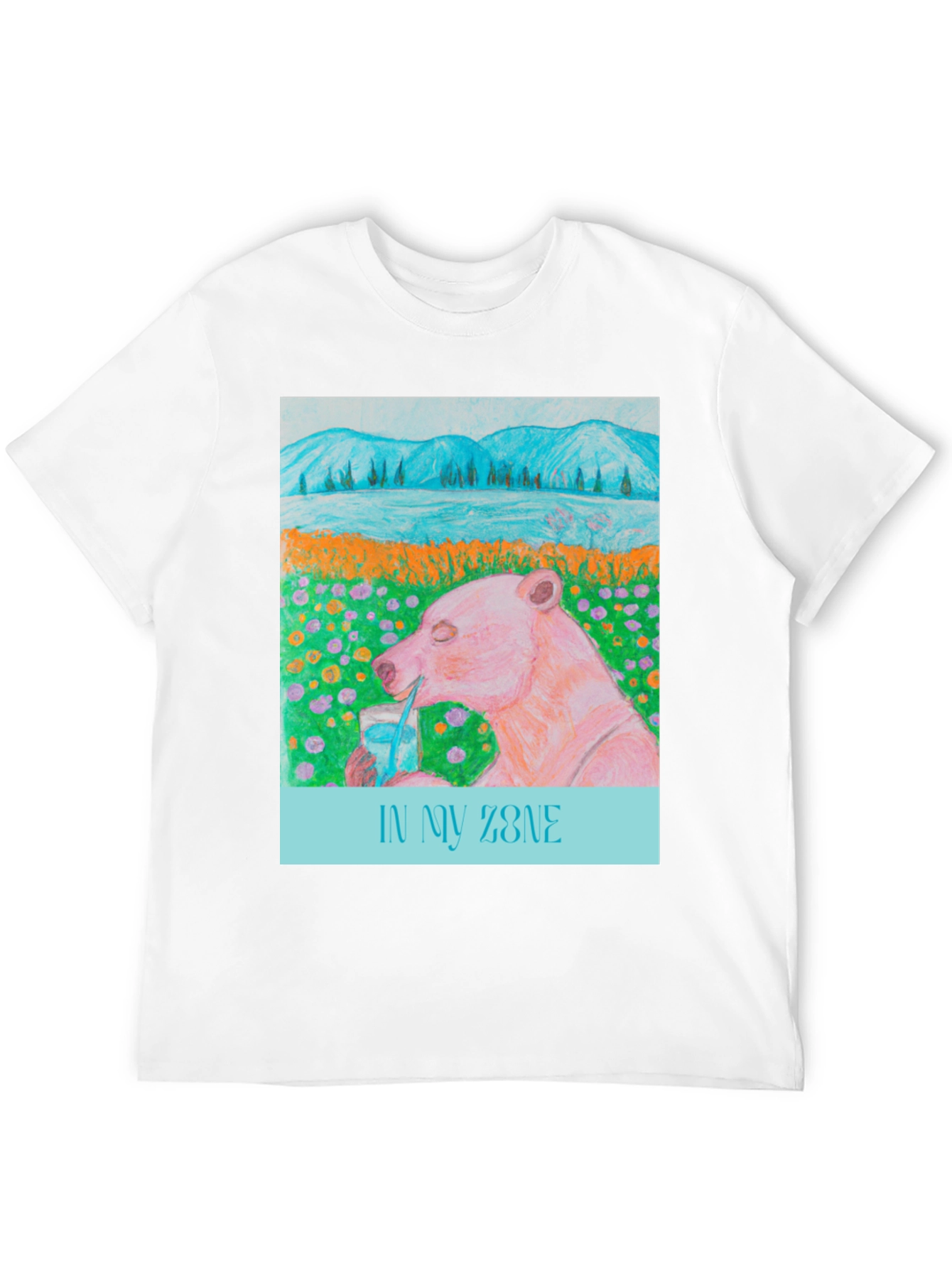 In My Zone Bear T-Shirt - Relaxed Graphic Tee