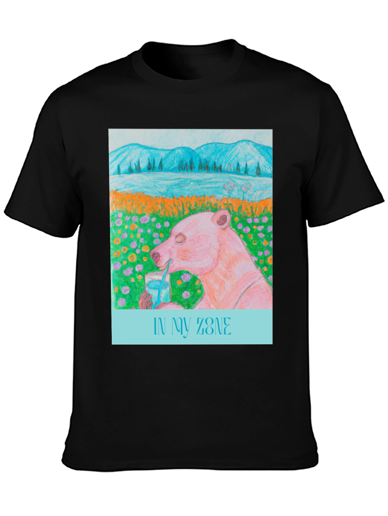 In My Zone Bear T-Shirt - Relaxed Graphic Tee