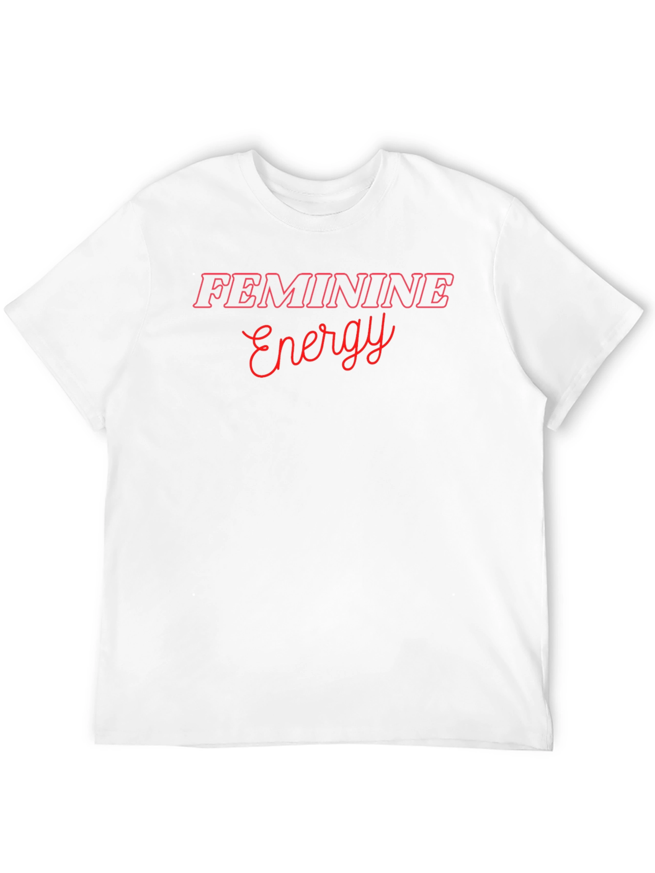 Feminine Energy Graphic T-Shirt - Black