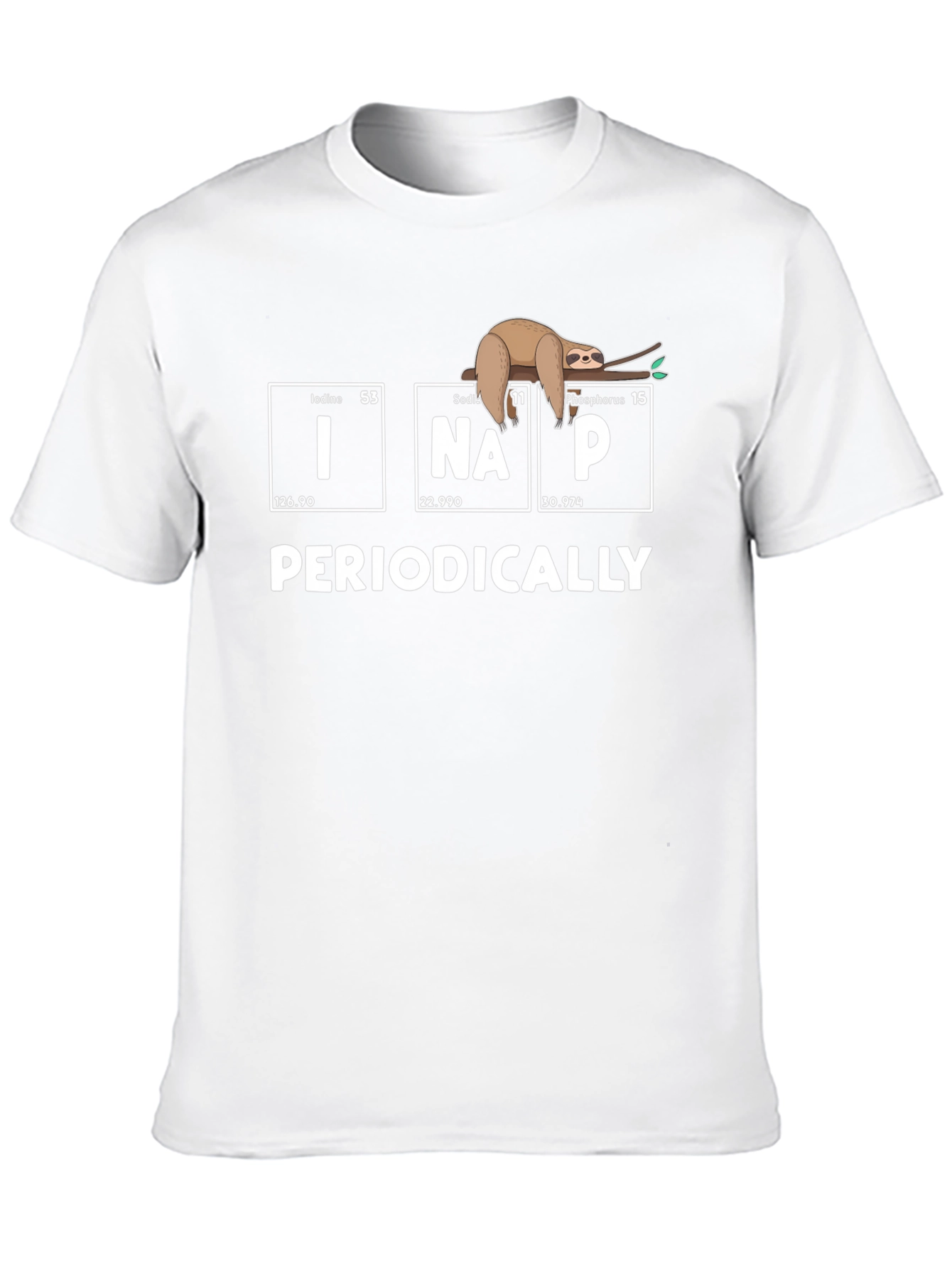 Periodically I Nap Sloth Graphic T-Shirt