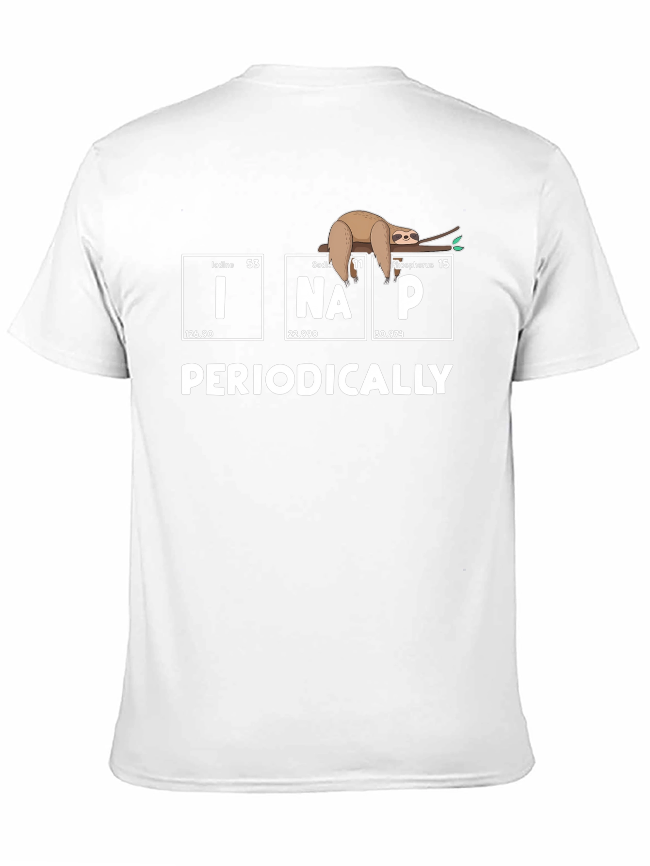 Periodically I Nap Sloth Graphic T-Shirt