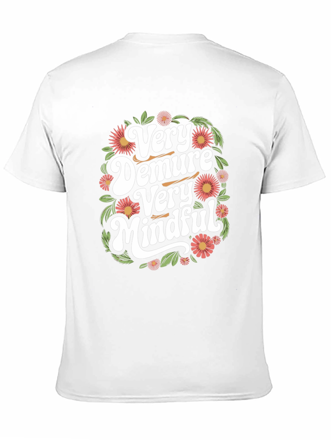 Very Demure Very Mindful Graphic Tee - Black