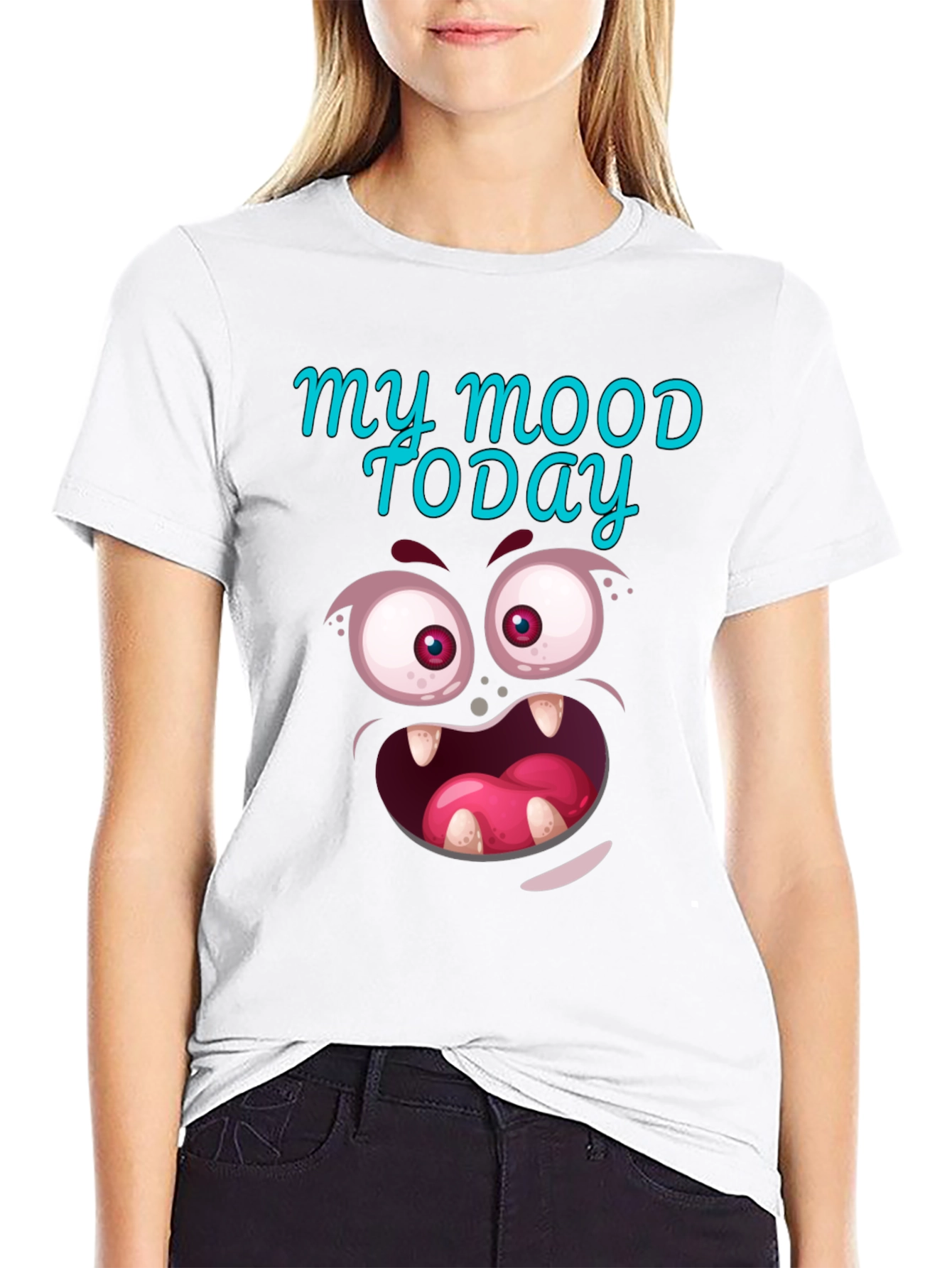 Funny My Mood Today Graphic T-Shirt