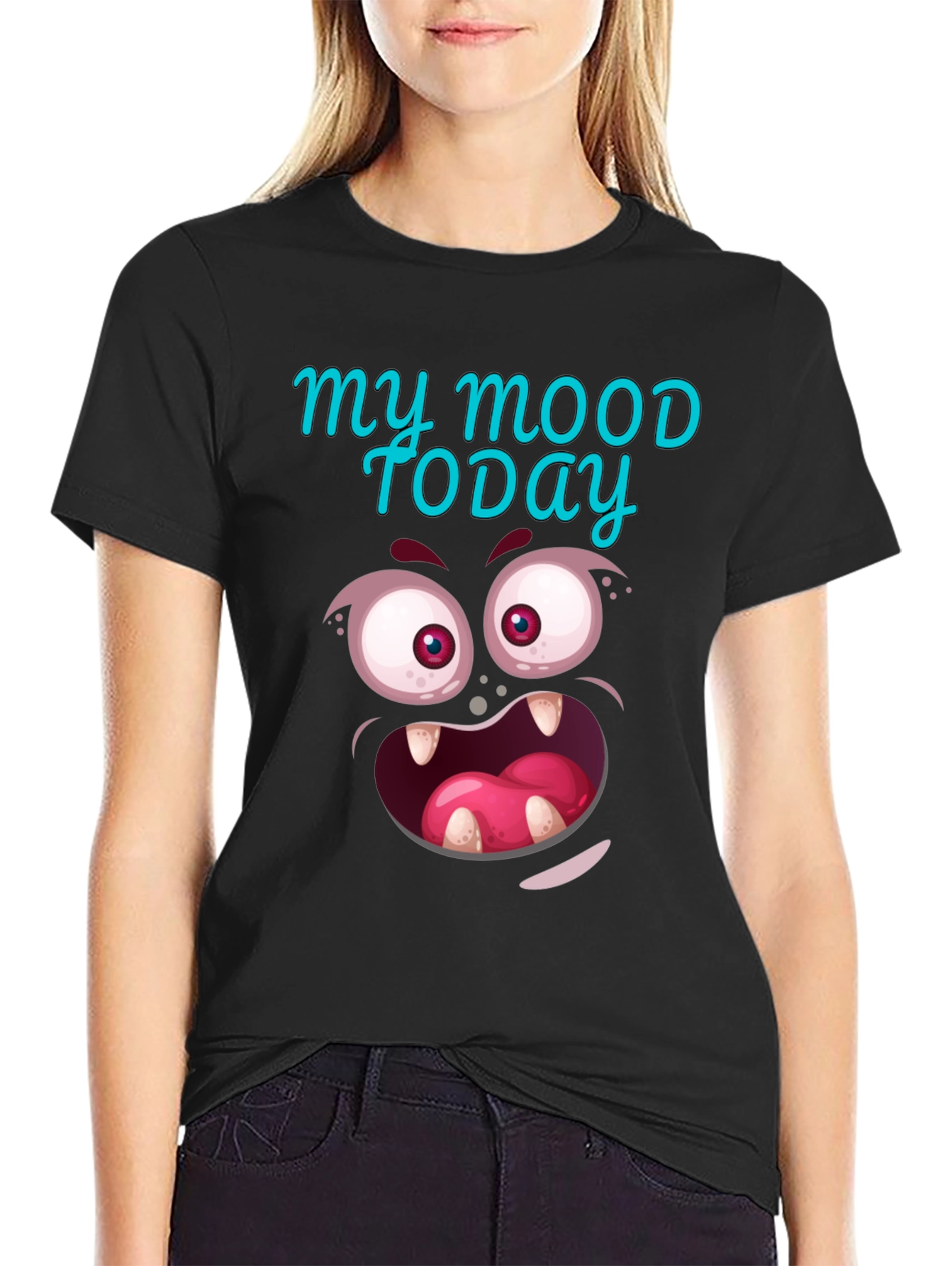 Funny My Mood Today Graphic T-Shirt