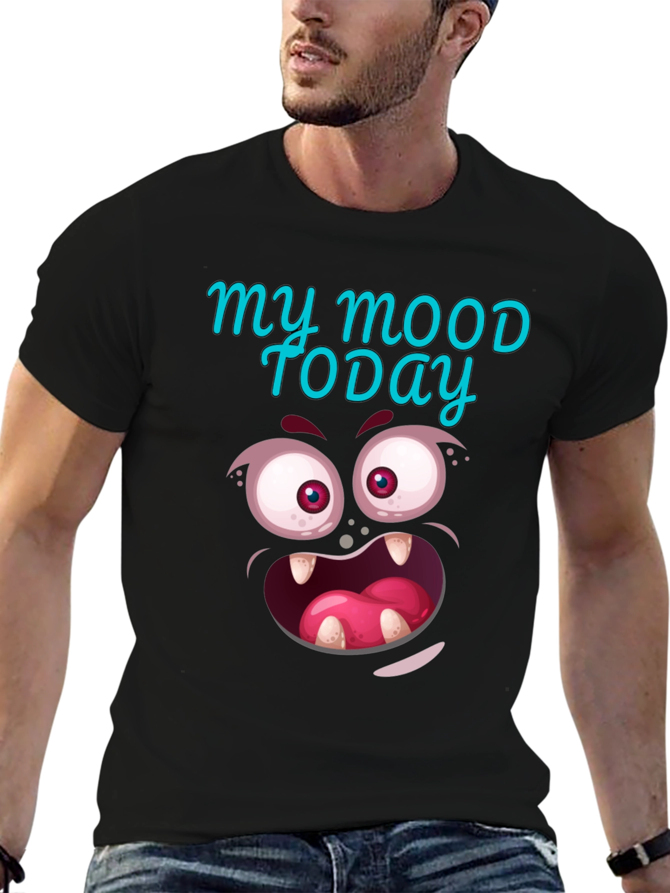 Funny My Mood Today Graphic T-Shirt