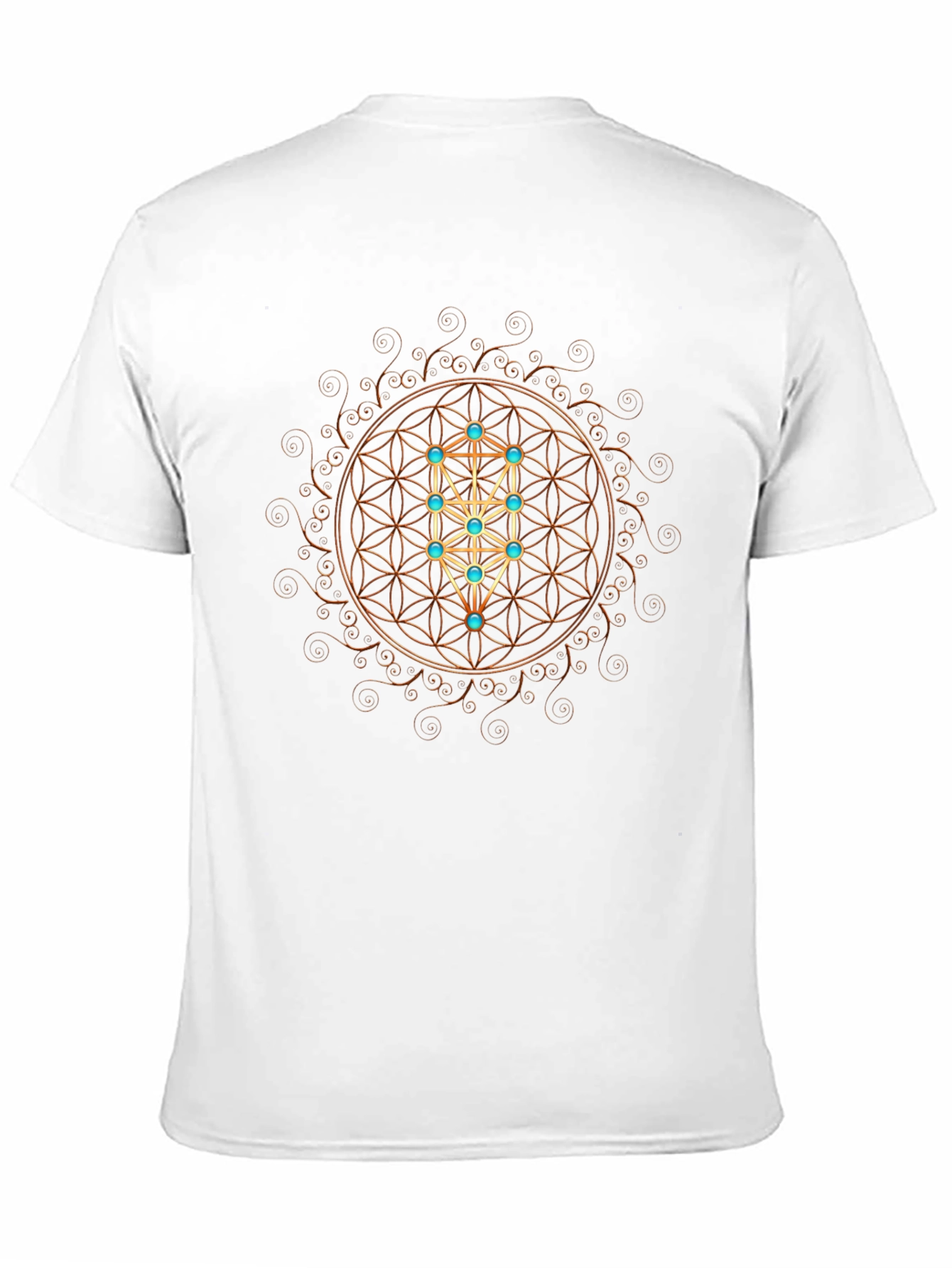 Kabbalah Tree of Life Graphic T-Shirt