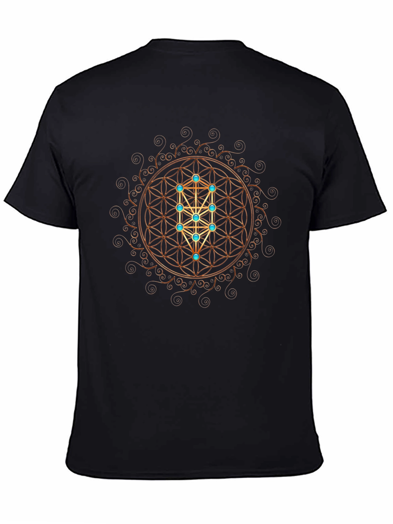 Kabbalah Tree of Life Graphic T-Shirt