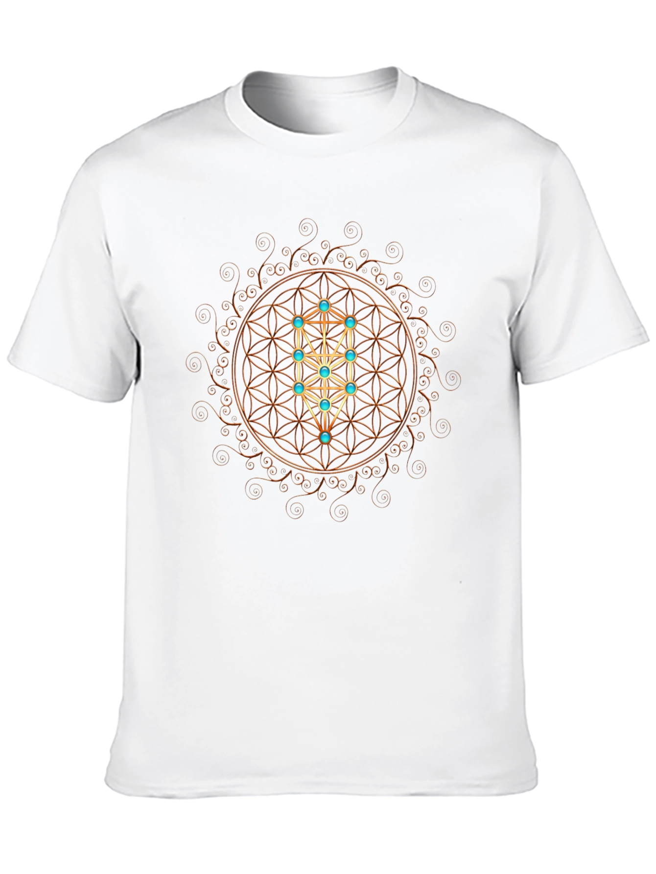 Kabbalah Tree of Life Graphic T-Shirt