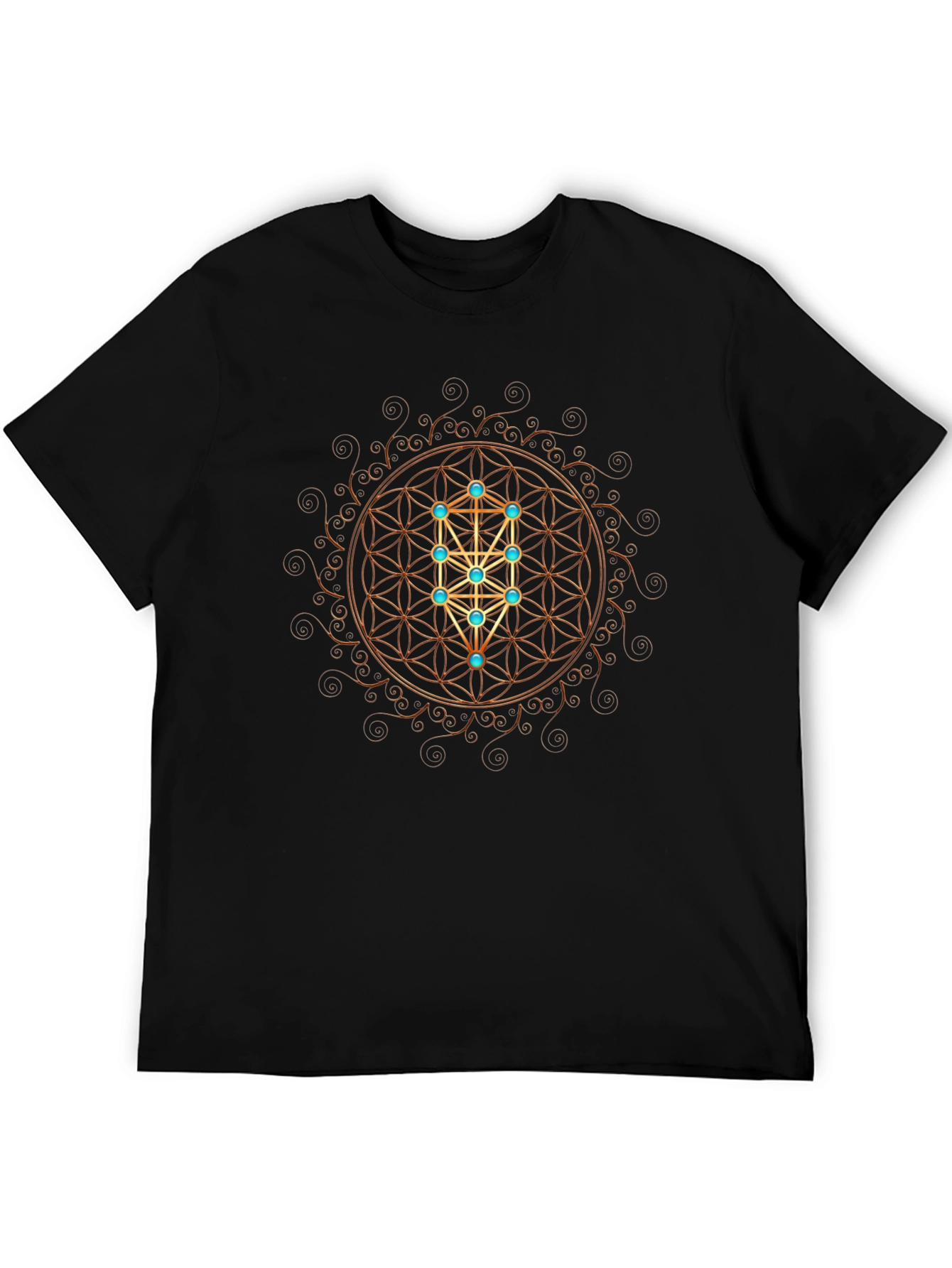 Kabbalah Tree of Life Graphic T-Shirt