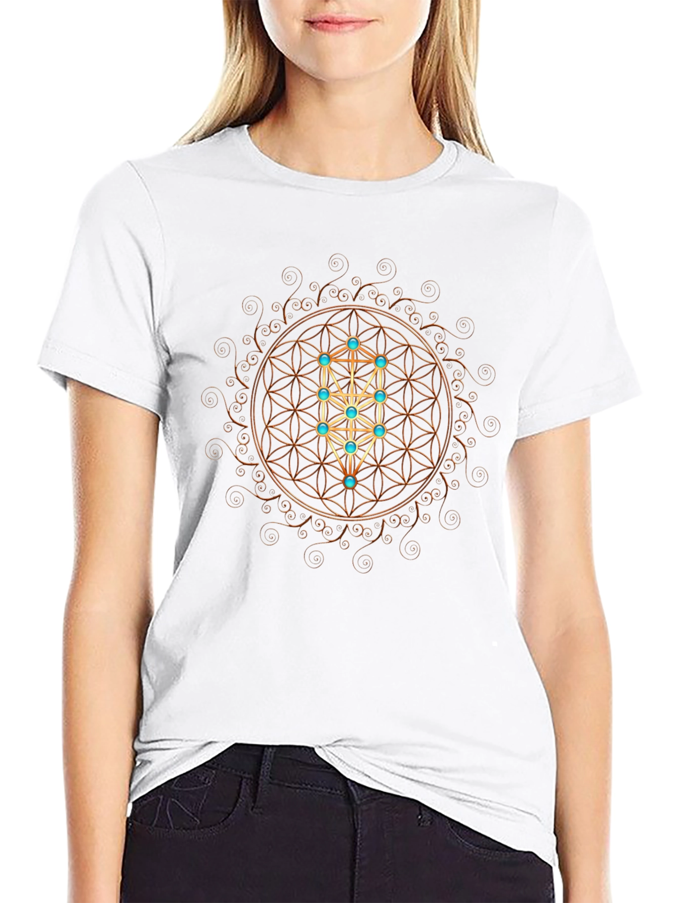 Kabbalah Tree of Life Graphic T-Shirt