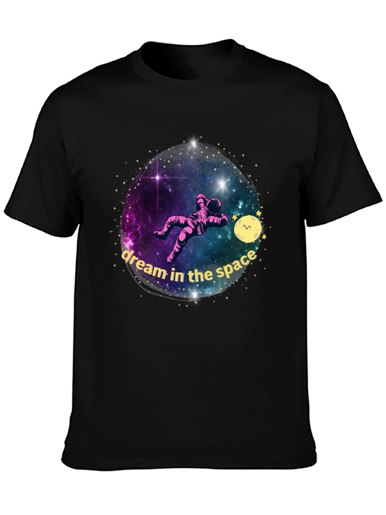 Dream in Space T-Shirt - Astronaut Design