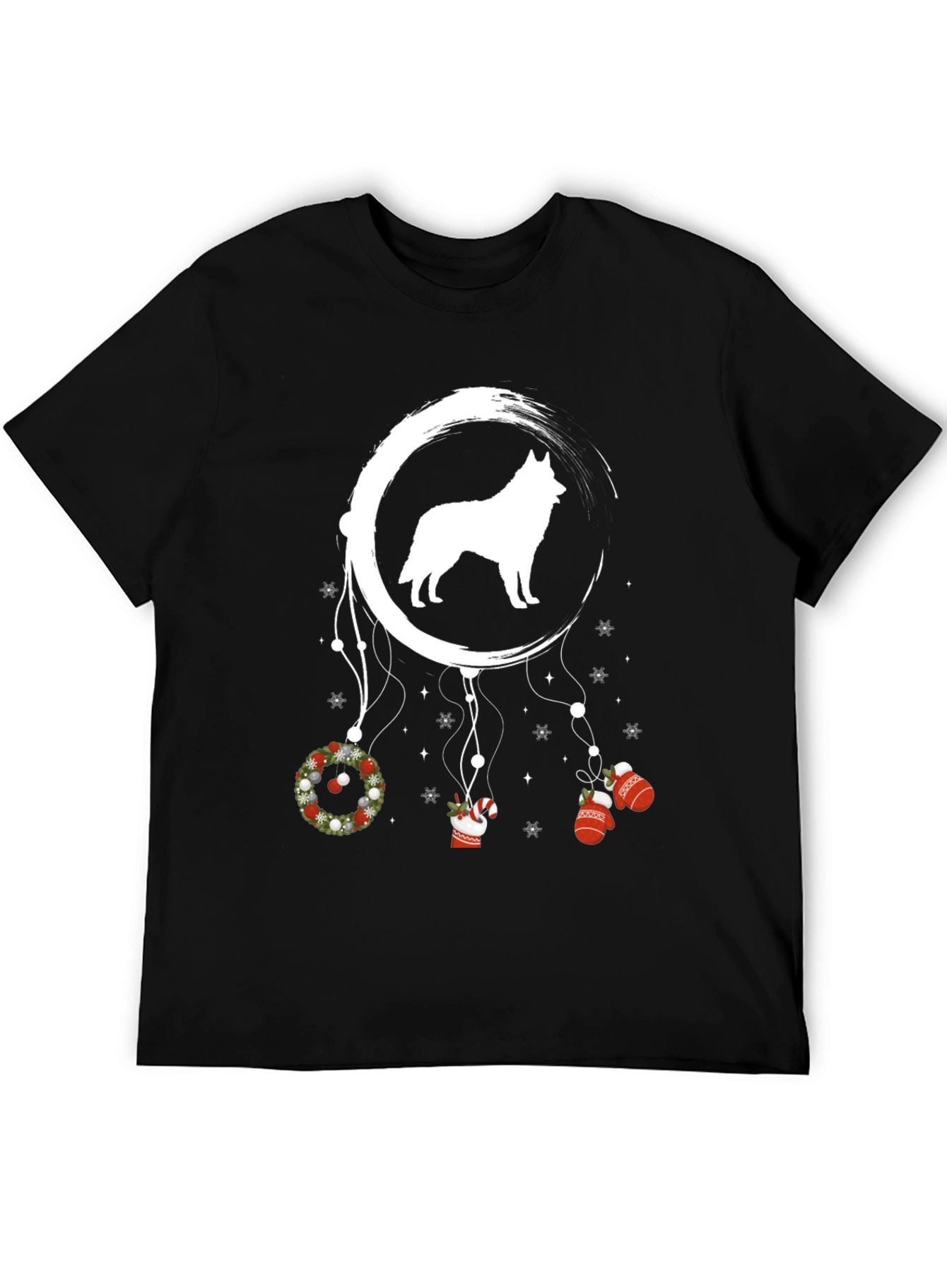 Christmas Dog Dreamcatcher T-Shirt