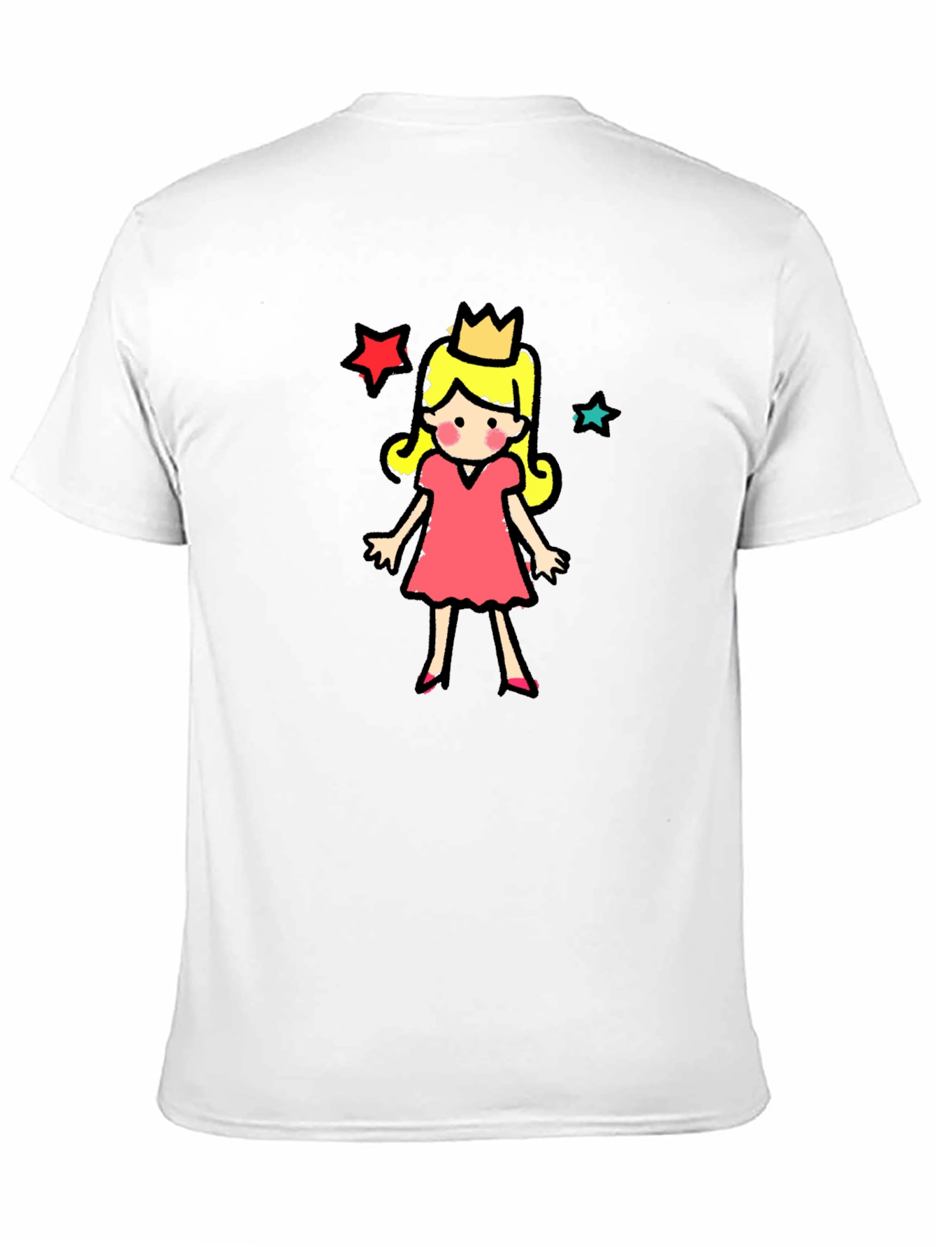 Princess Graphic Print T-Shirt