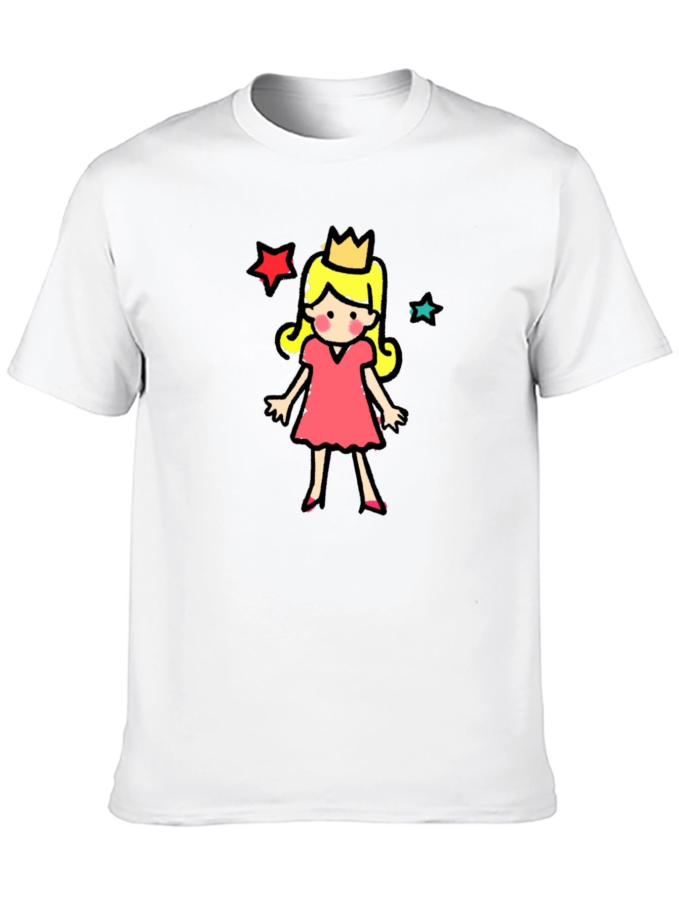 Princess Graphic Print T-Shirt