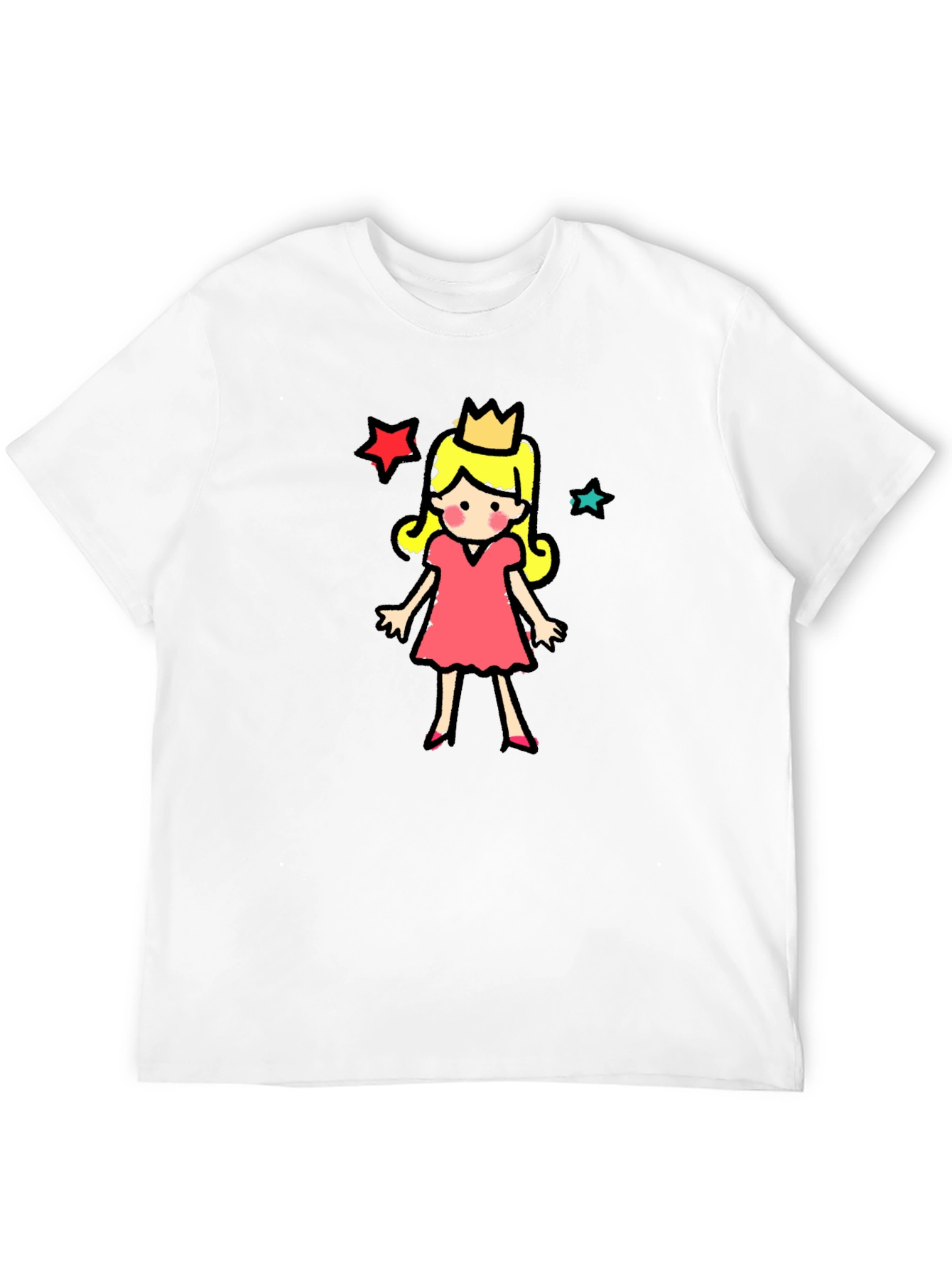 Princess Graphic Print T-Shirt