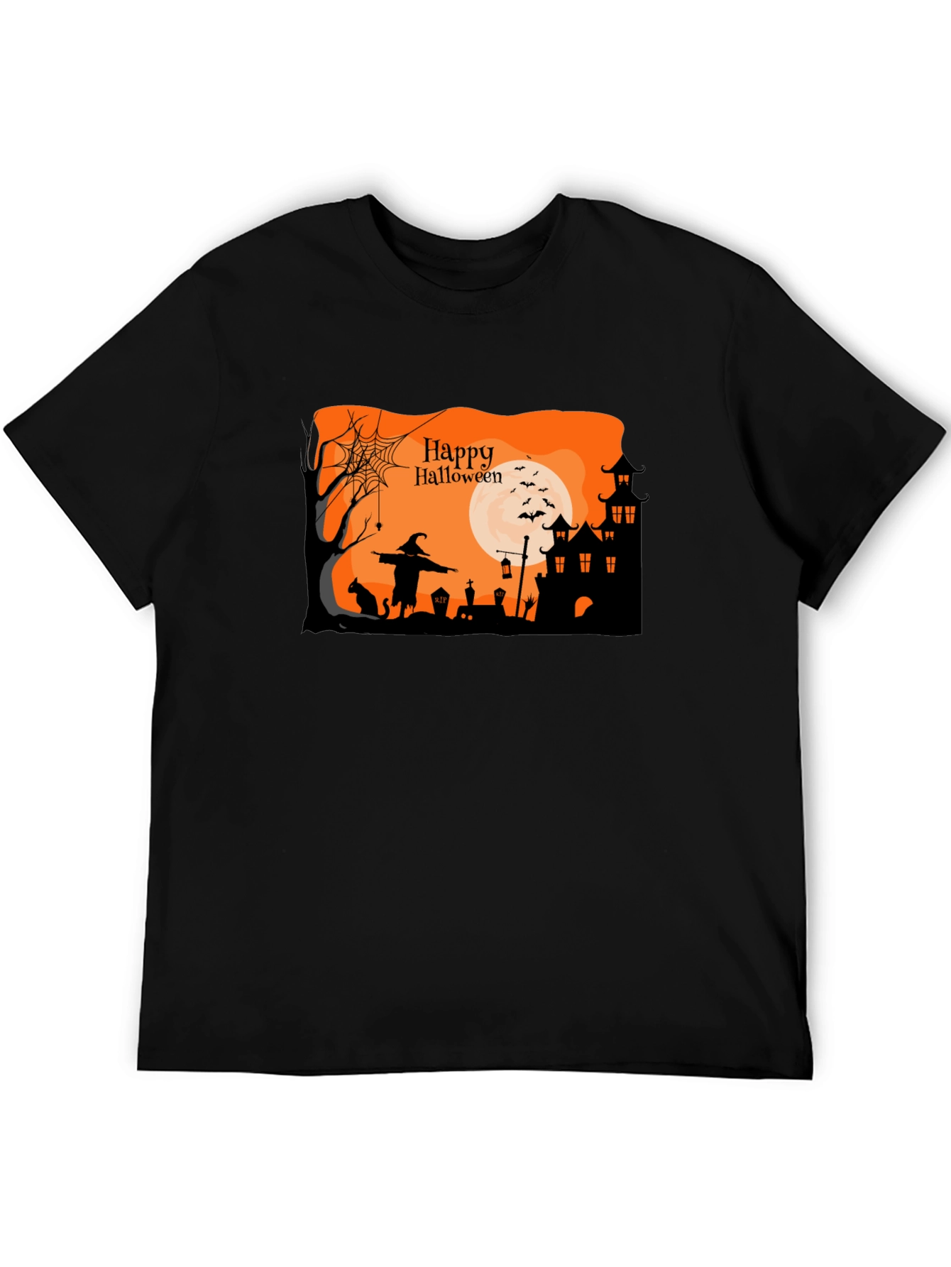Happy Halloween Graphic T-Shirt