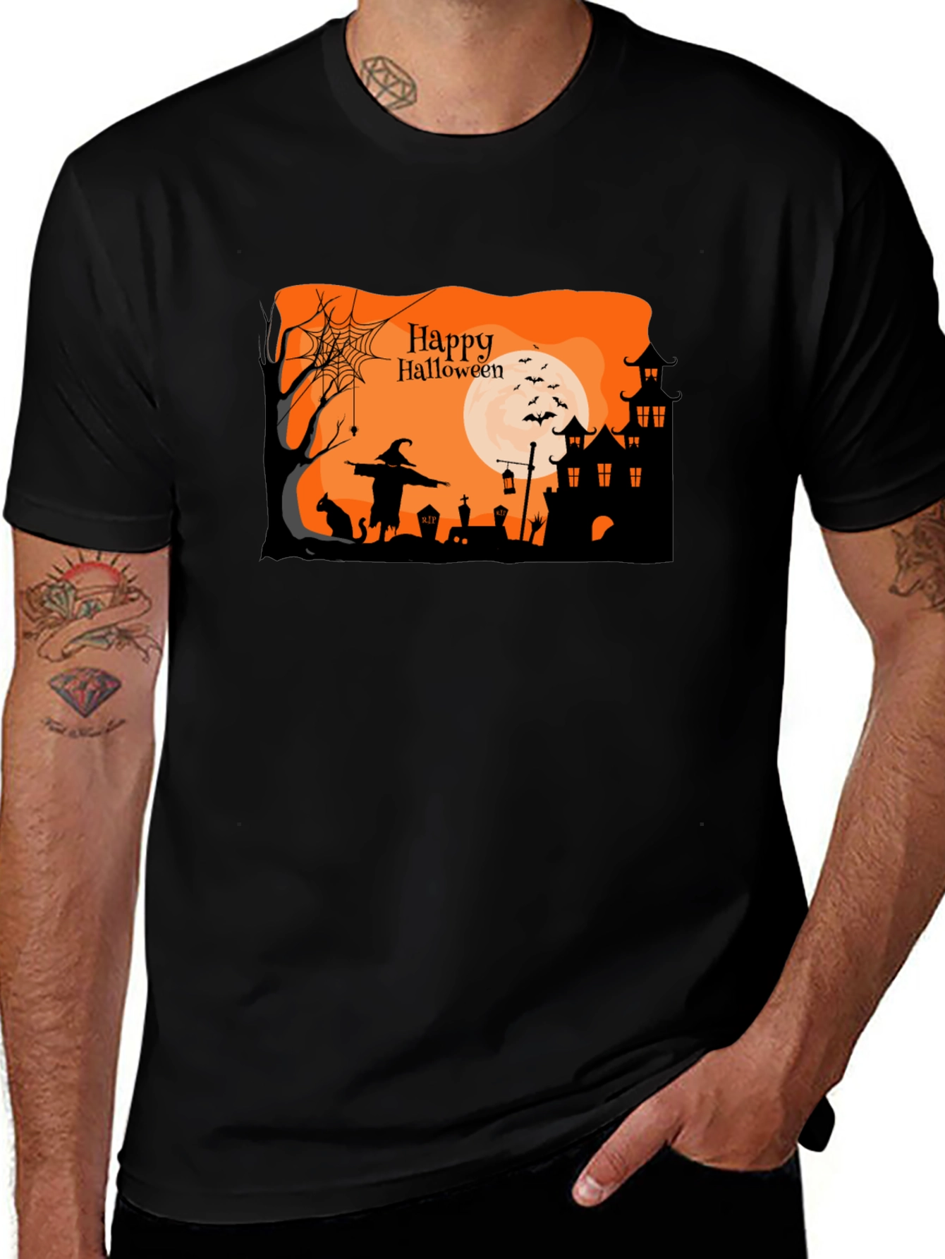 Happy Halloween Graphic T-Shirt