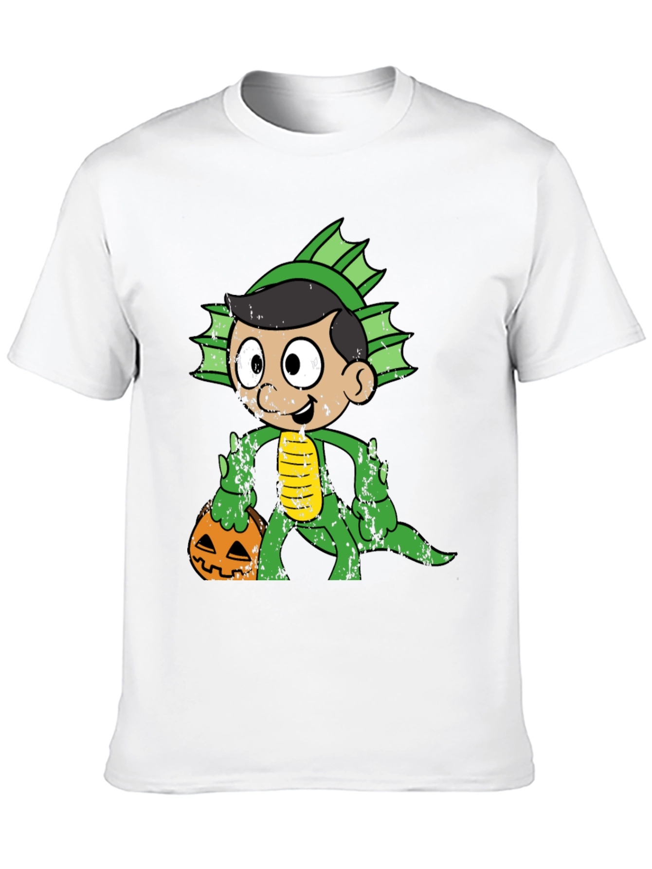 Monster Halloween Kids Black T-Shirt