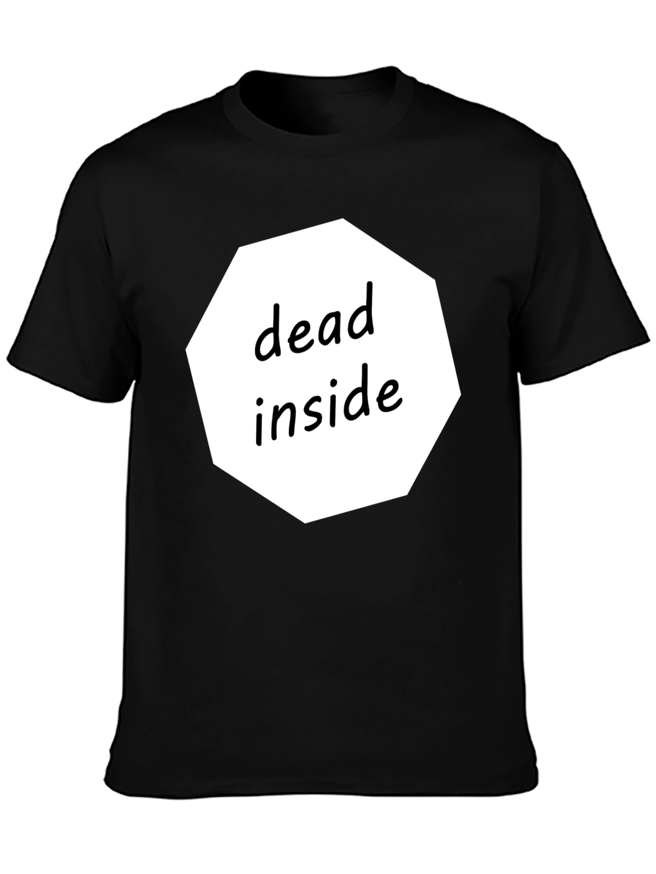 Dead Inside Graphic Tee - Black T-Shirt