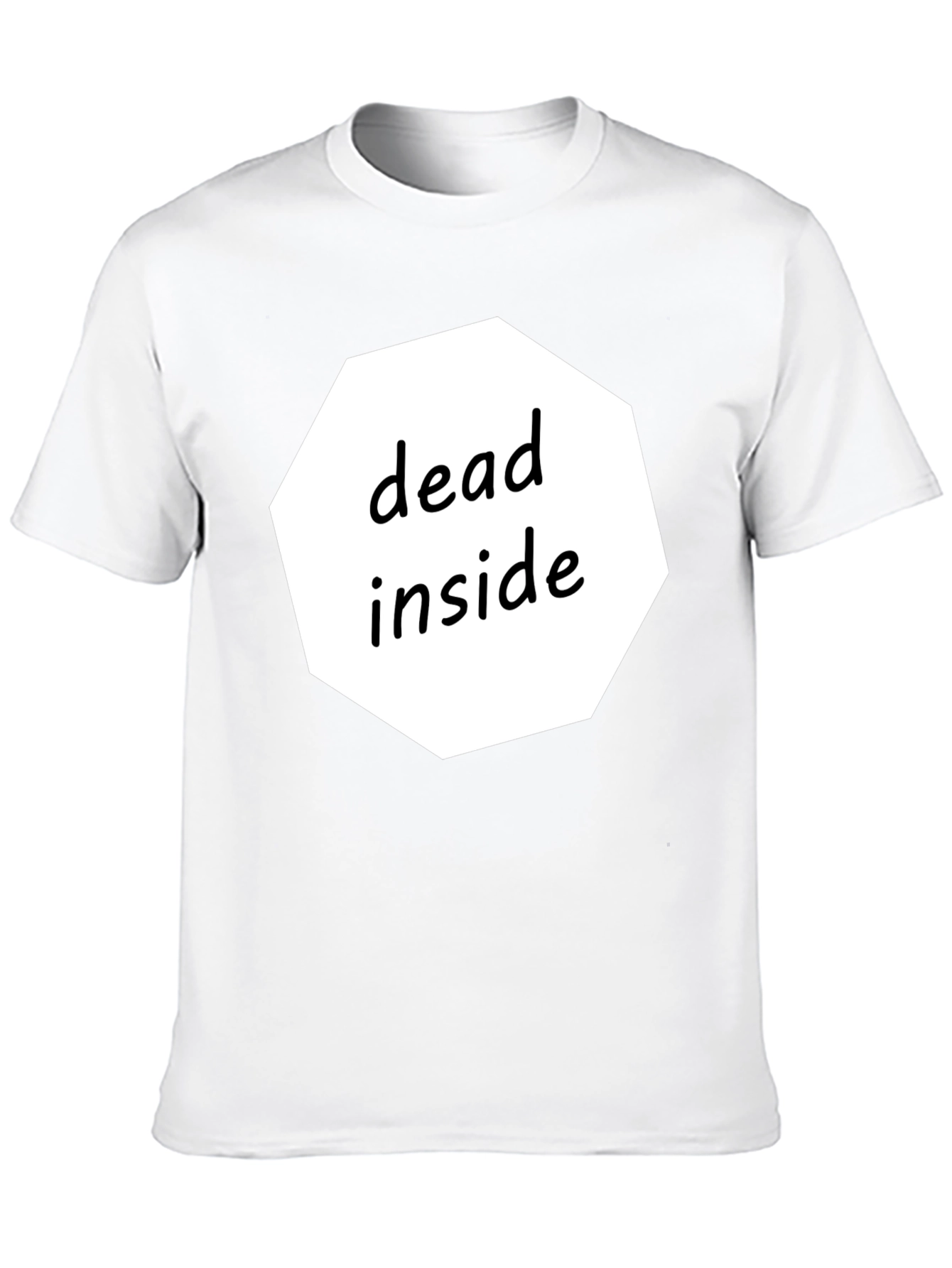Dead Inside Graphic Tee - Black T-Shirt