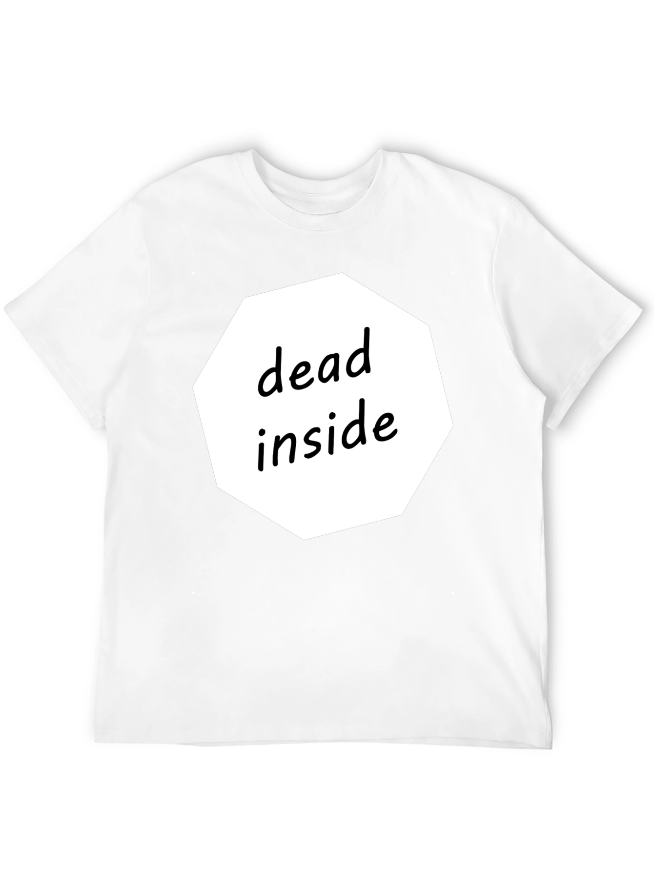 Dead Inside Graphic Tee - Black T-Shirt