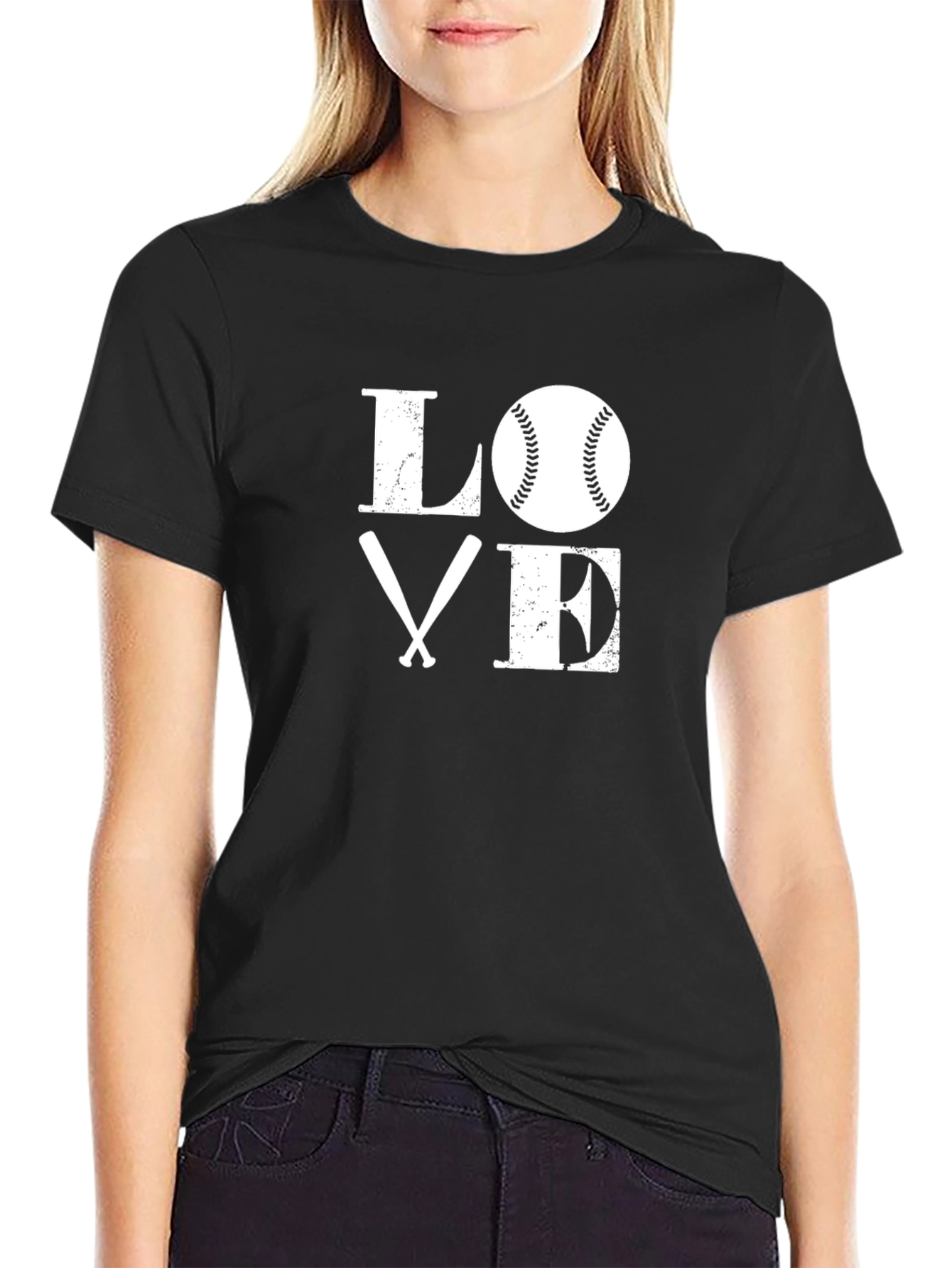 Baseball LOVE T-Shirt - Sporty Graphic Tee