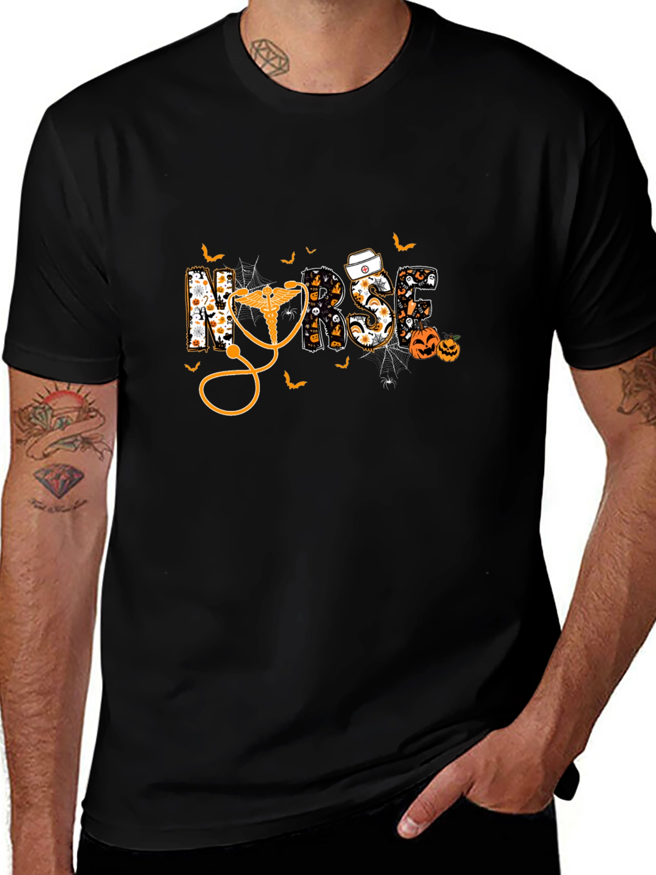 Nurse Halloween T-Shirt - Spooky Season
