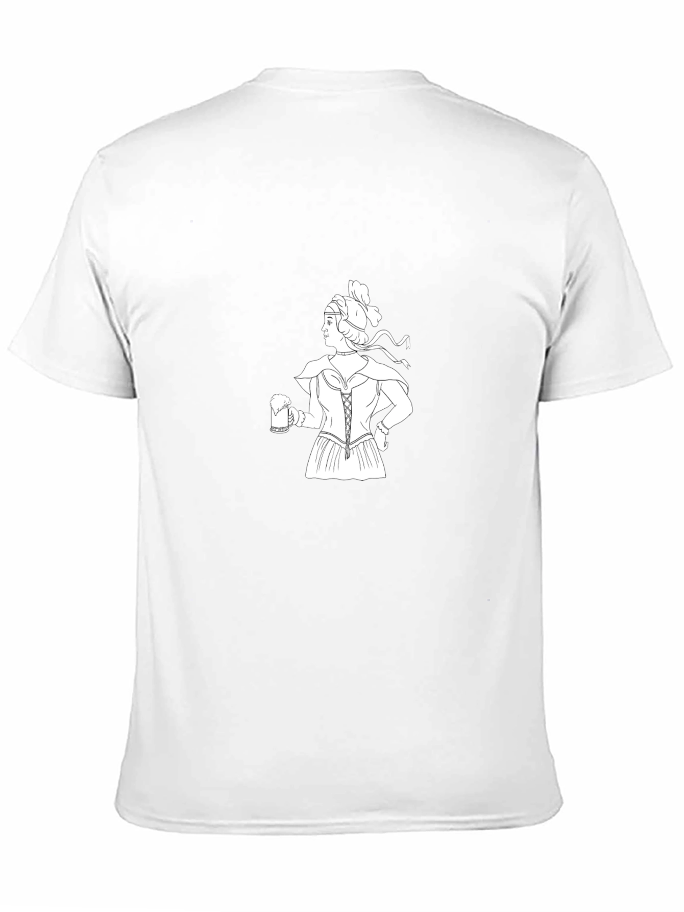 Oktoberfest Maiden Black T-Shirt