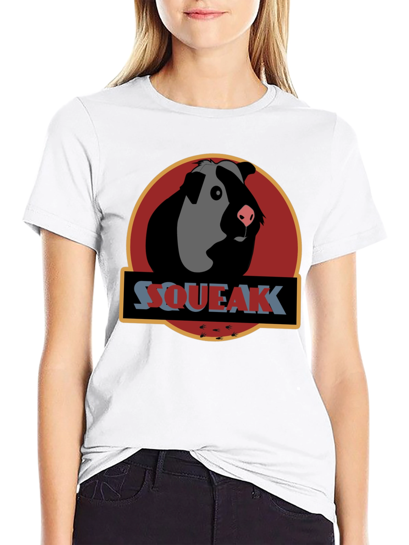 Squeak! Guinea Pig Graphic T-Shirt