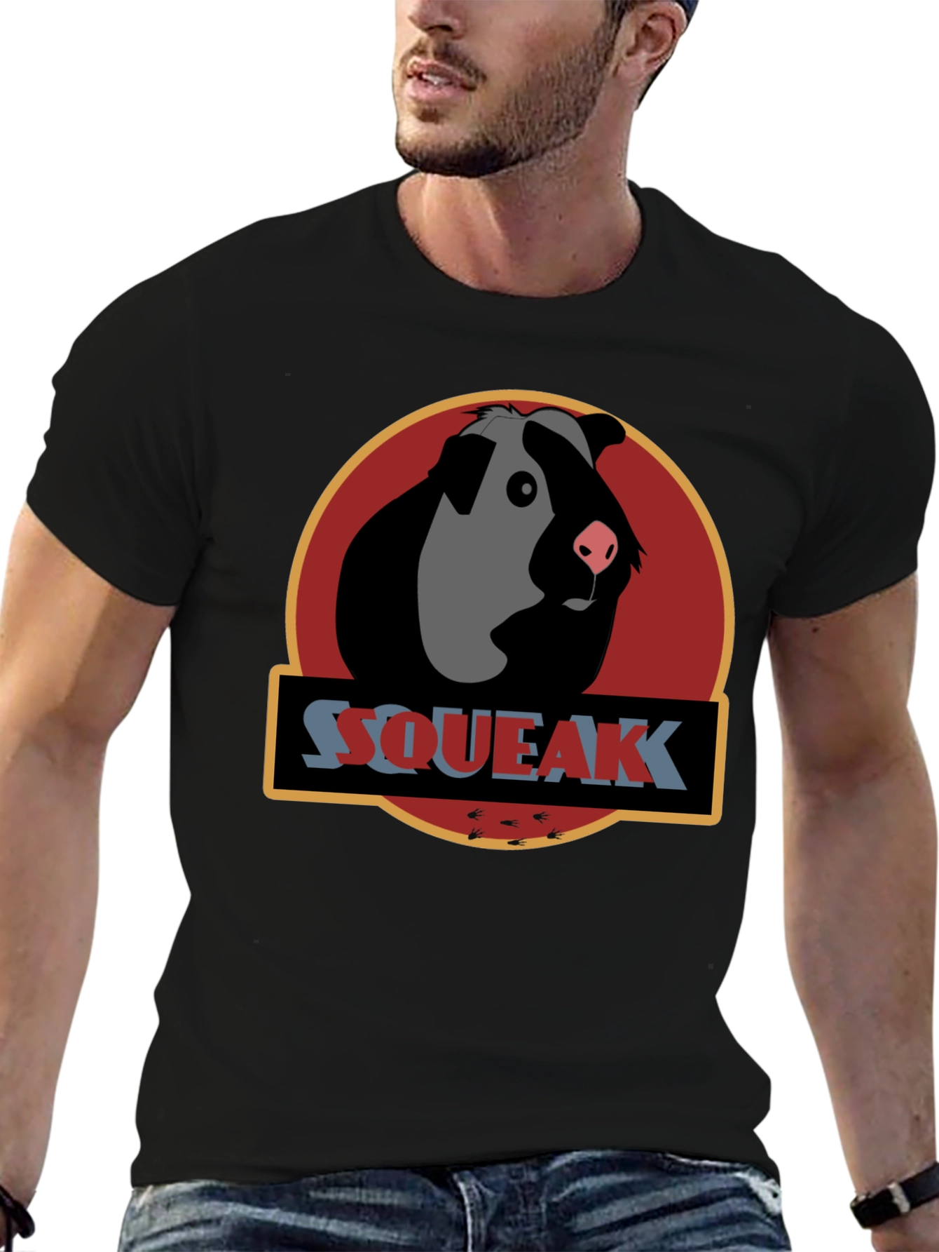 Squeak! Guinea Pig Graphic T-Shirt