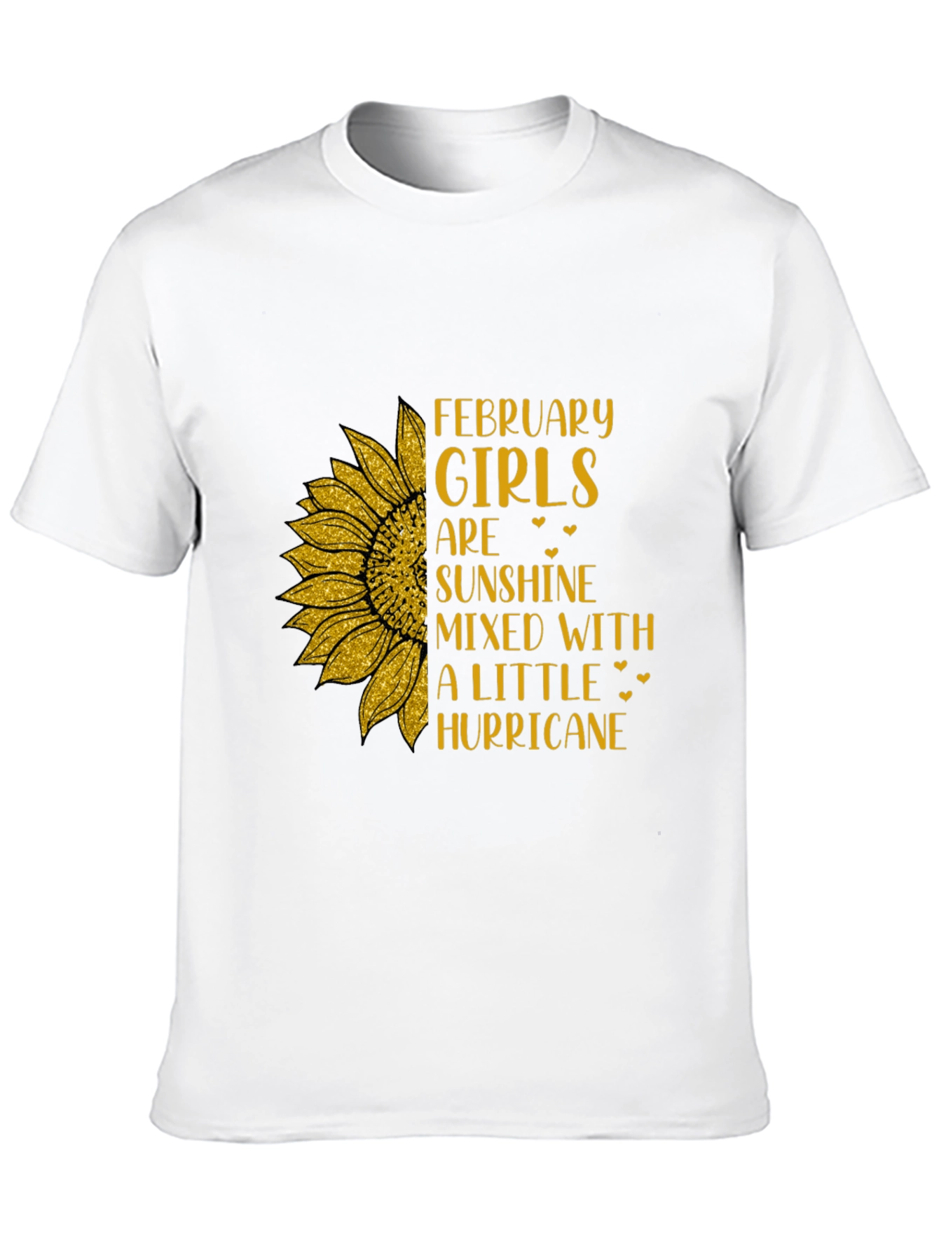 February Girls Sunflower Graphic Tee
