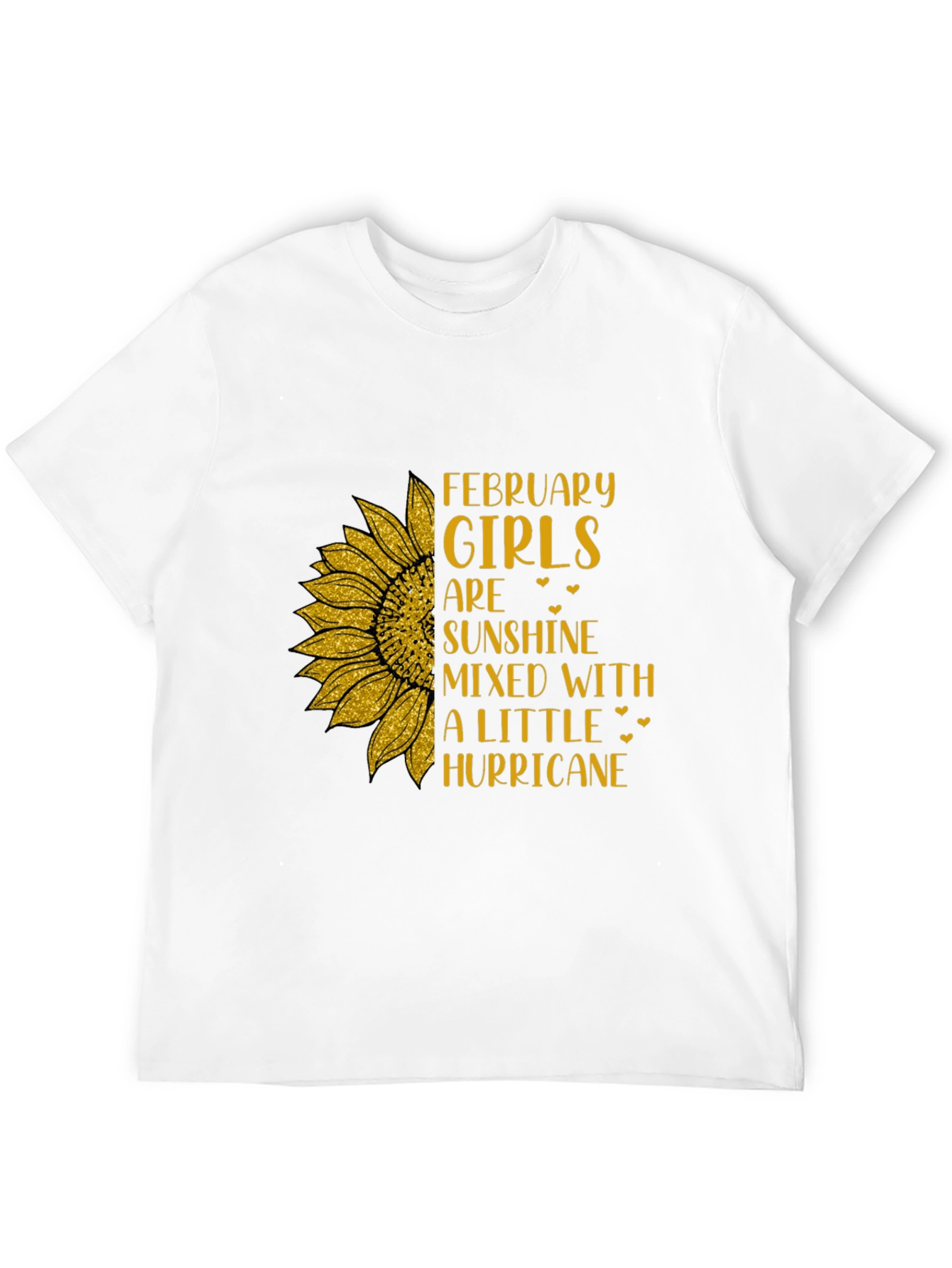 February Girls Sunflower Graphic Tee
