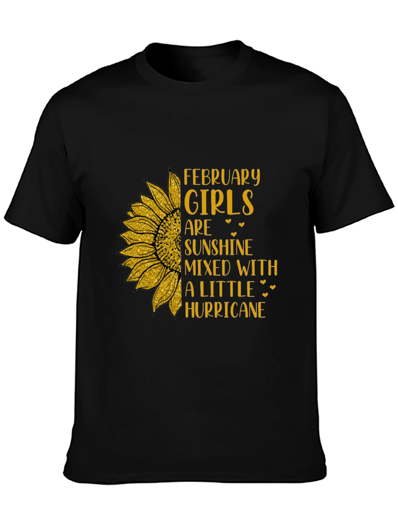 February Girls Sunflower Graphic Tee