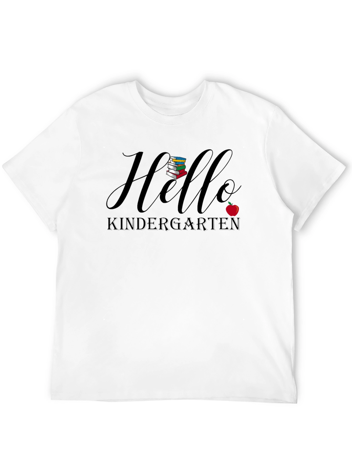 Hello Kindergarten Teacher T-Shirt Back to School Tee