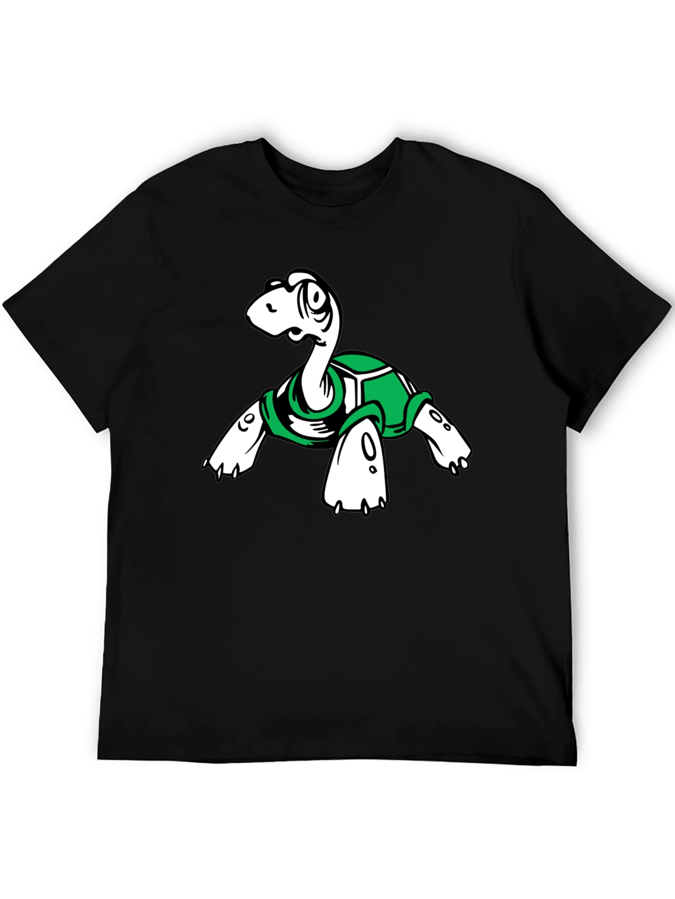 Turtle Graphic Tee - Unique Cartoon Design