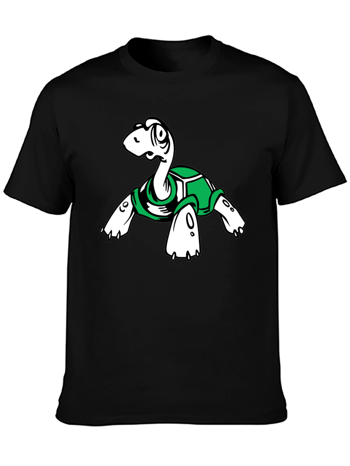 Turtle Graphic Tee - Unique Cartoon Design