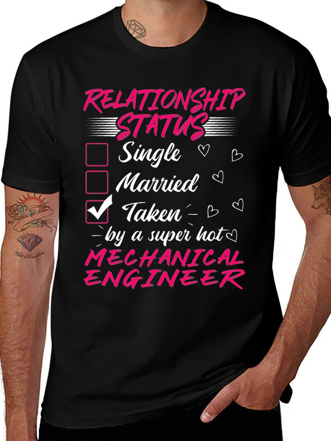 Taken by a Super Hot Mechanical Engineer T-Shirt