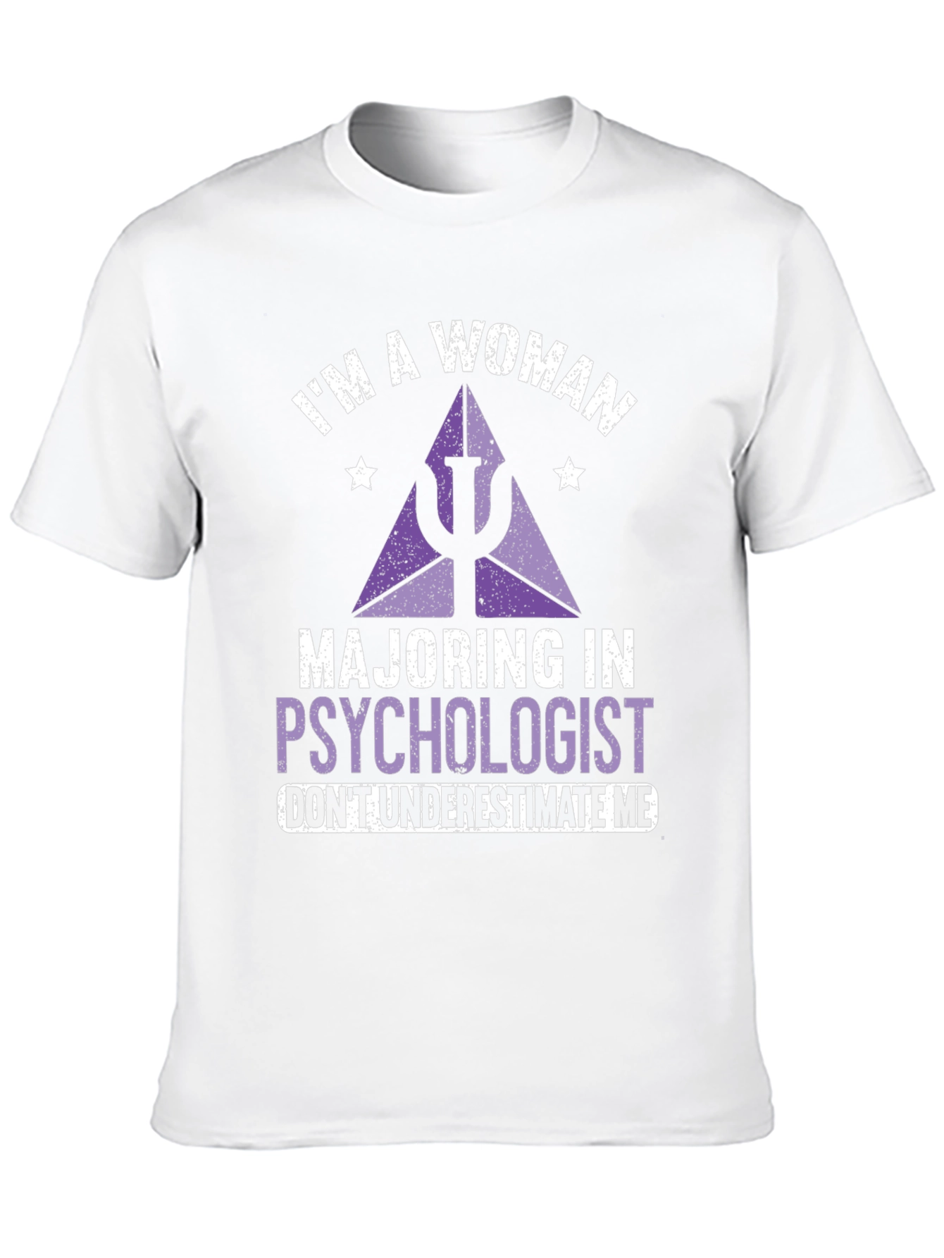 Im A Woman Majoring in Psychologist T-Shirt