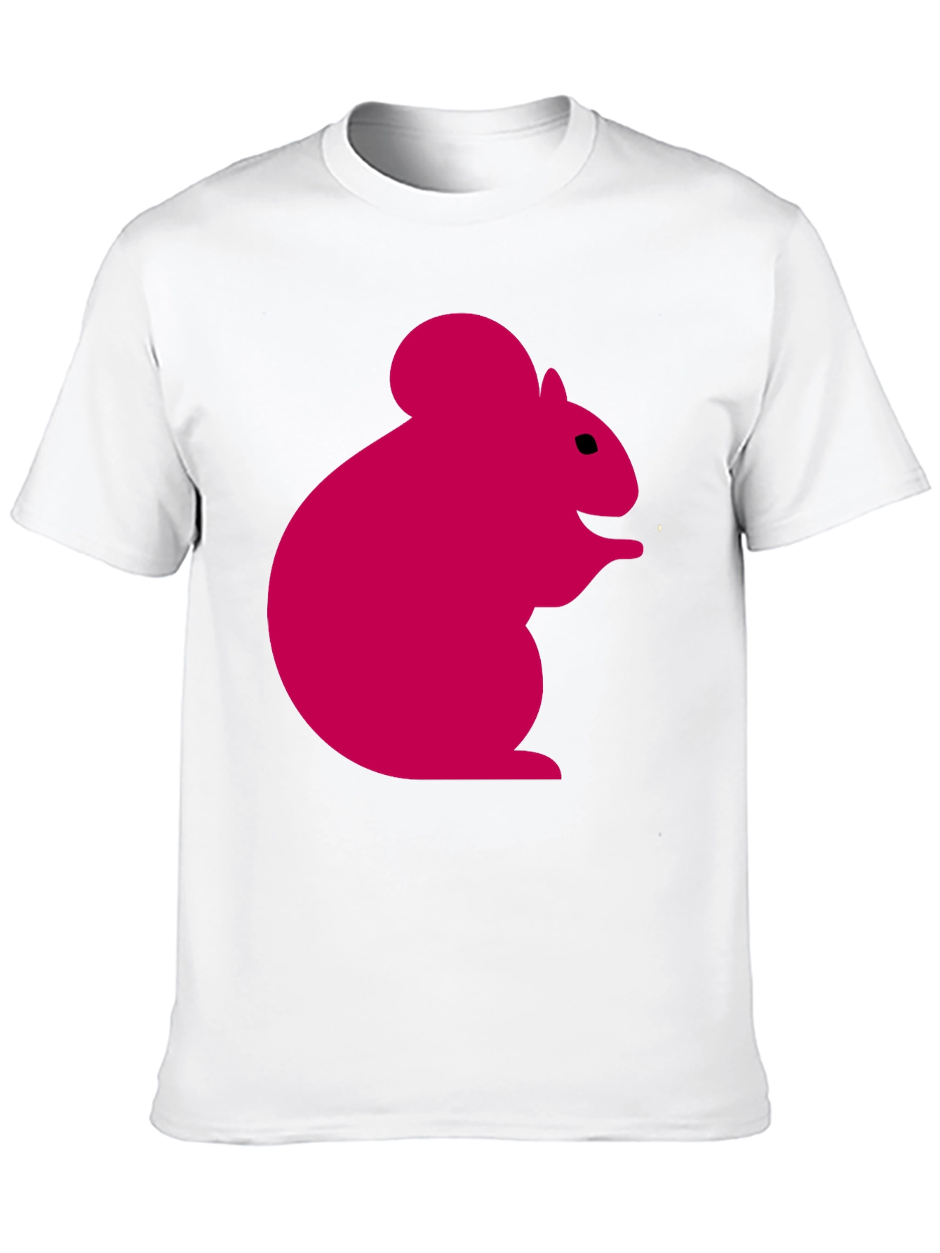Pink Squirrel Graphic Tee - Mens Black T-Shirt