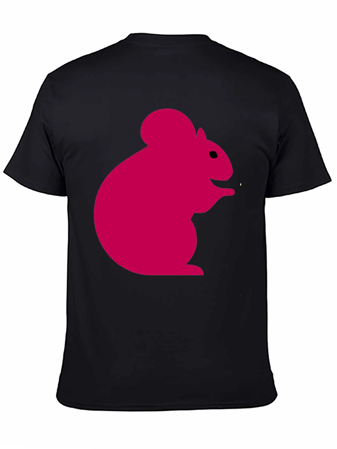 Pink Squirrel Graphic Tee - Mens Black T-Shirt