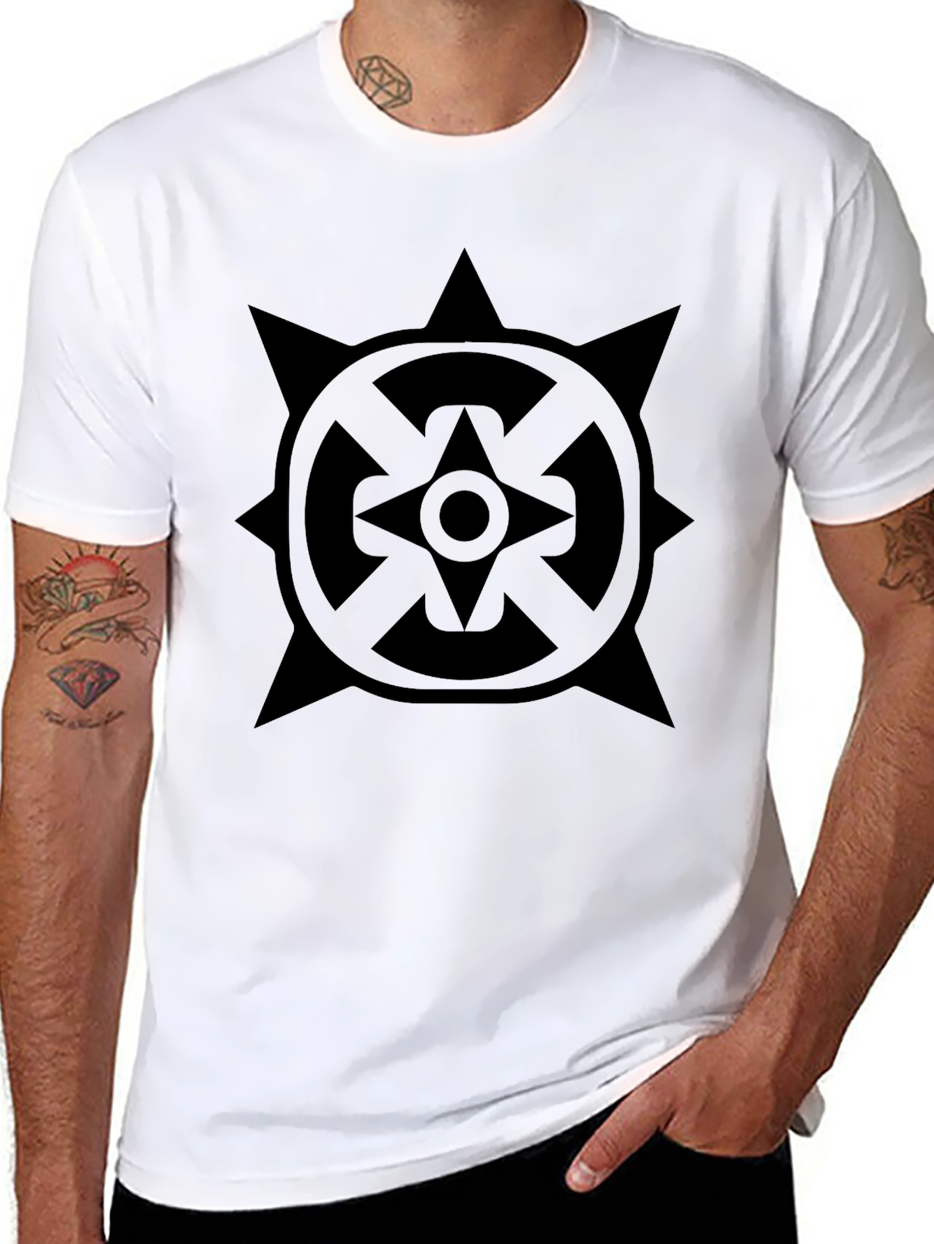 Mystic Star Graphic Black T-Shirt
