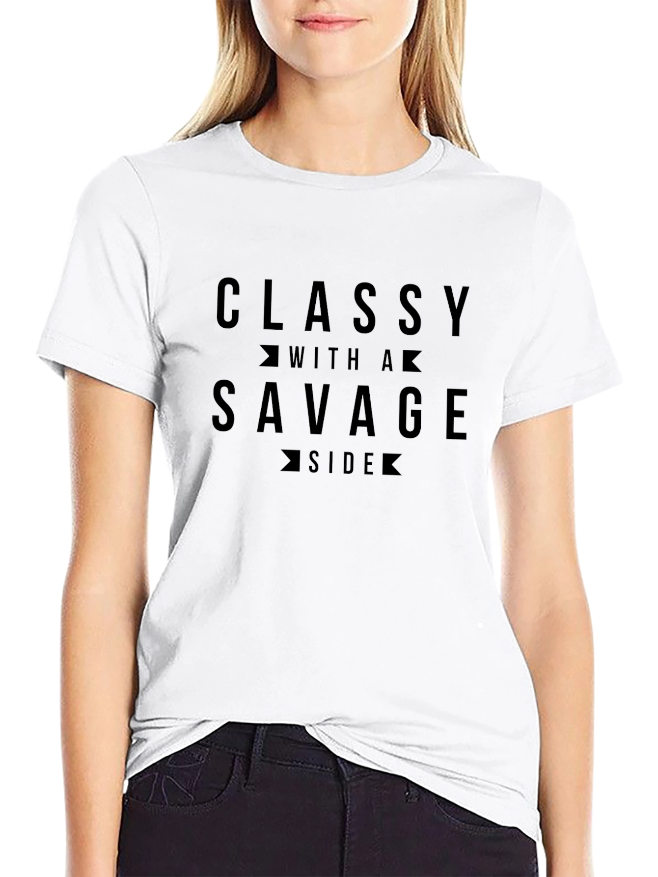 Classy With A Savage Side Graphic T-Shirt