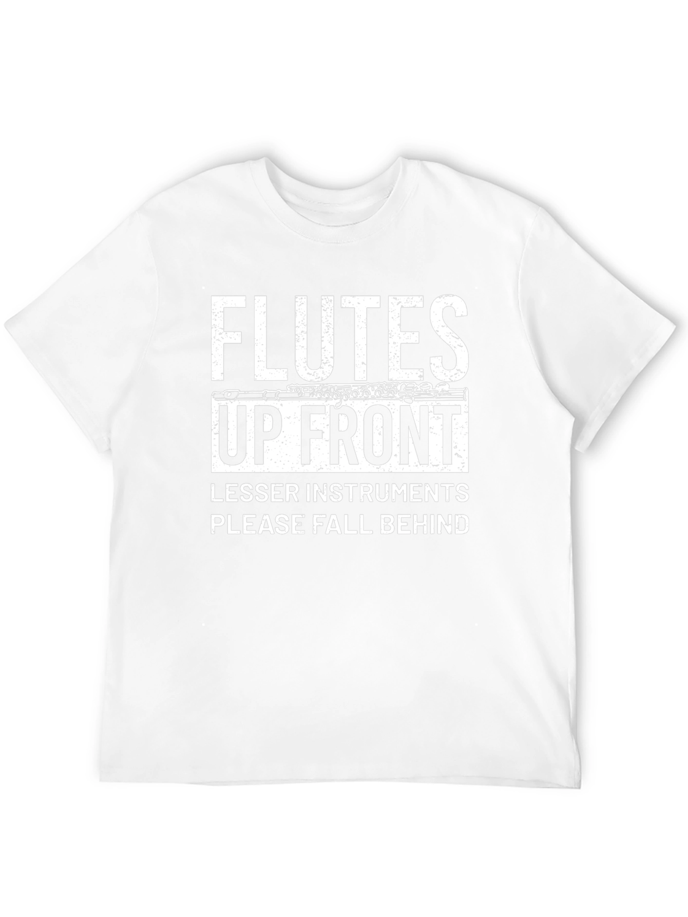 Flutes Up Front Graphic T-Shirt