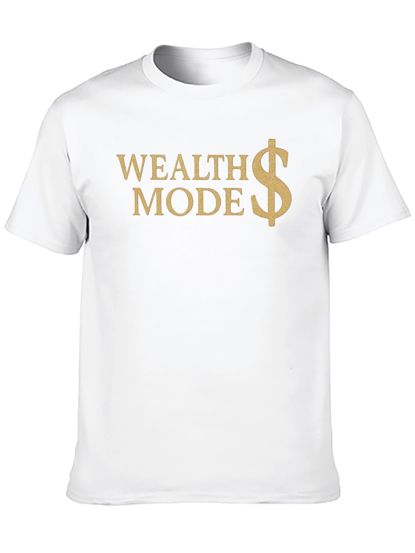 Wealth Mode Black T-Shirt
