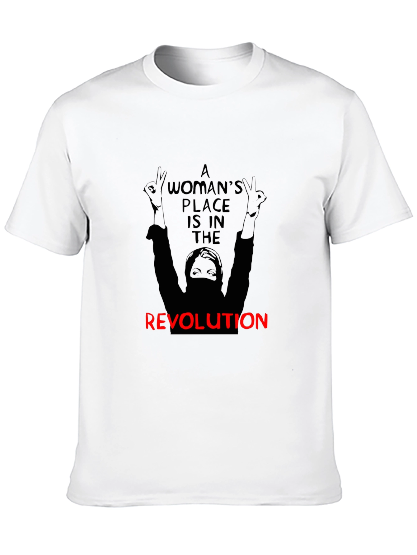 Revolutionary Woman T-Shirt - Empowering Activist Tee