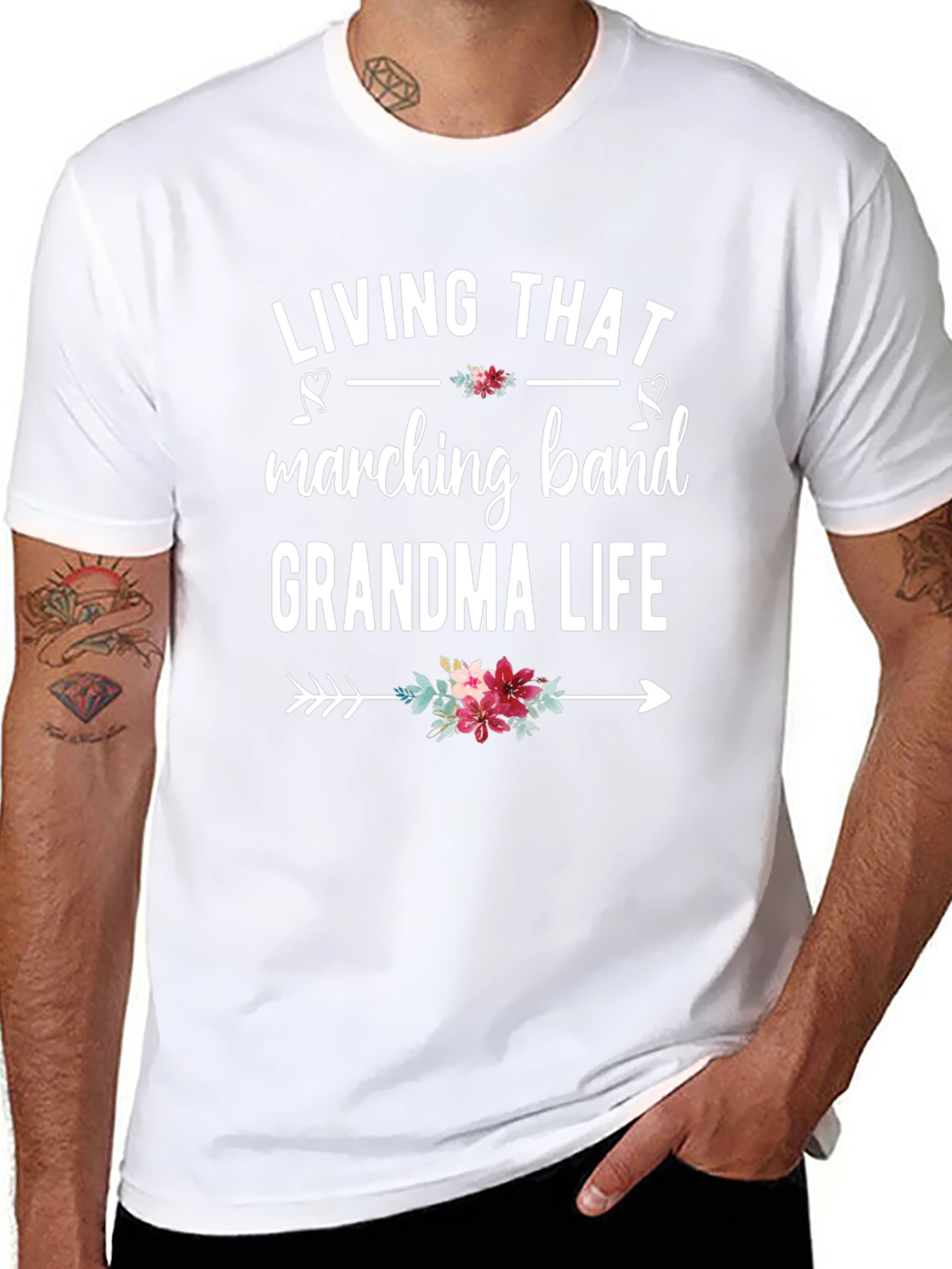 Marching Band Grandma Life T-Shirt