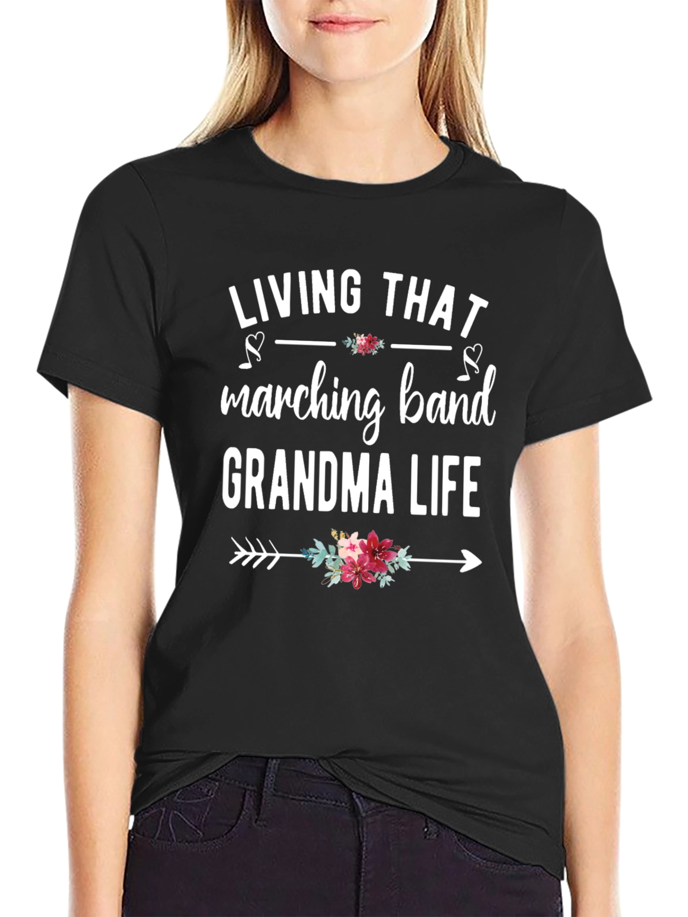 Marching Band Grandma Life T-Shirt